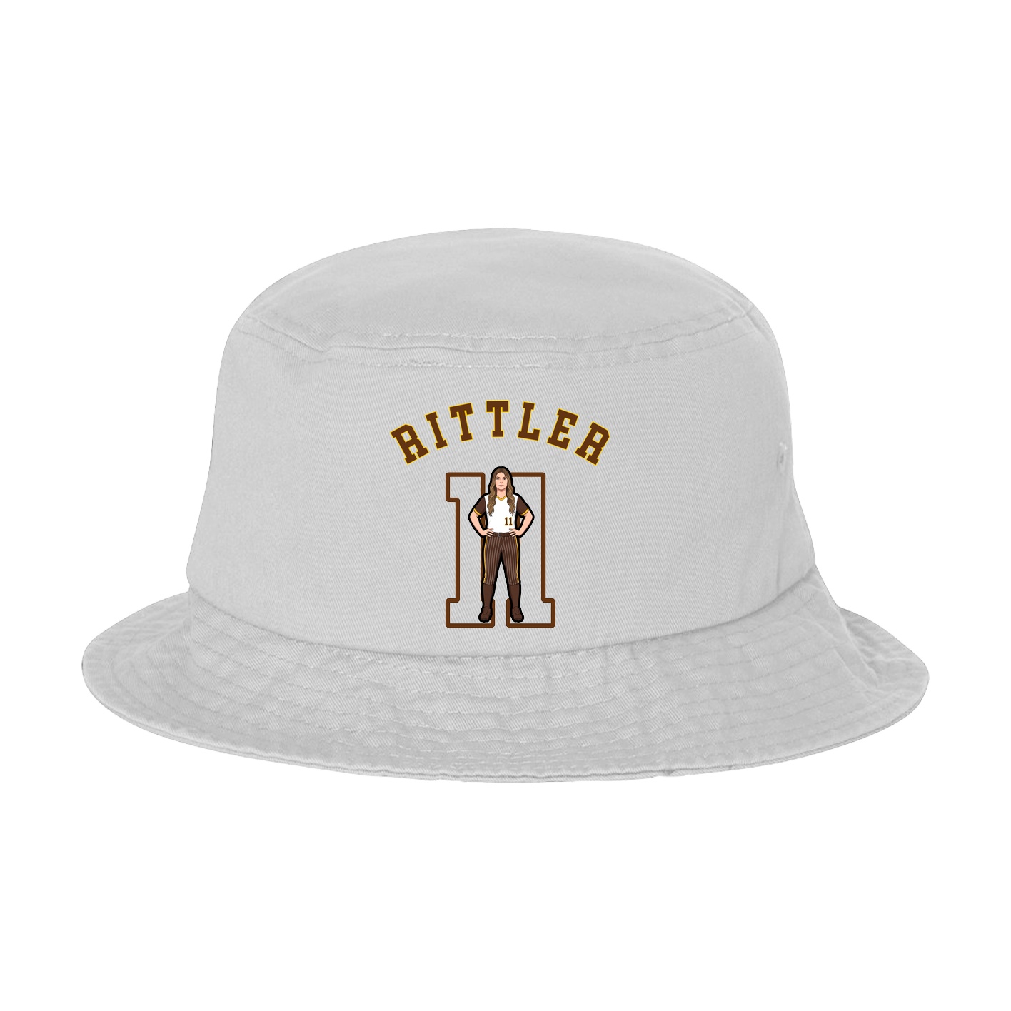 Bucket Cap — Shirsey Arch in White
