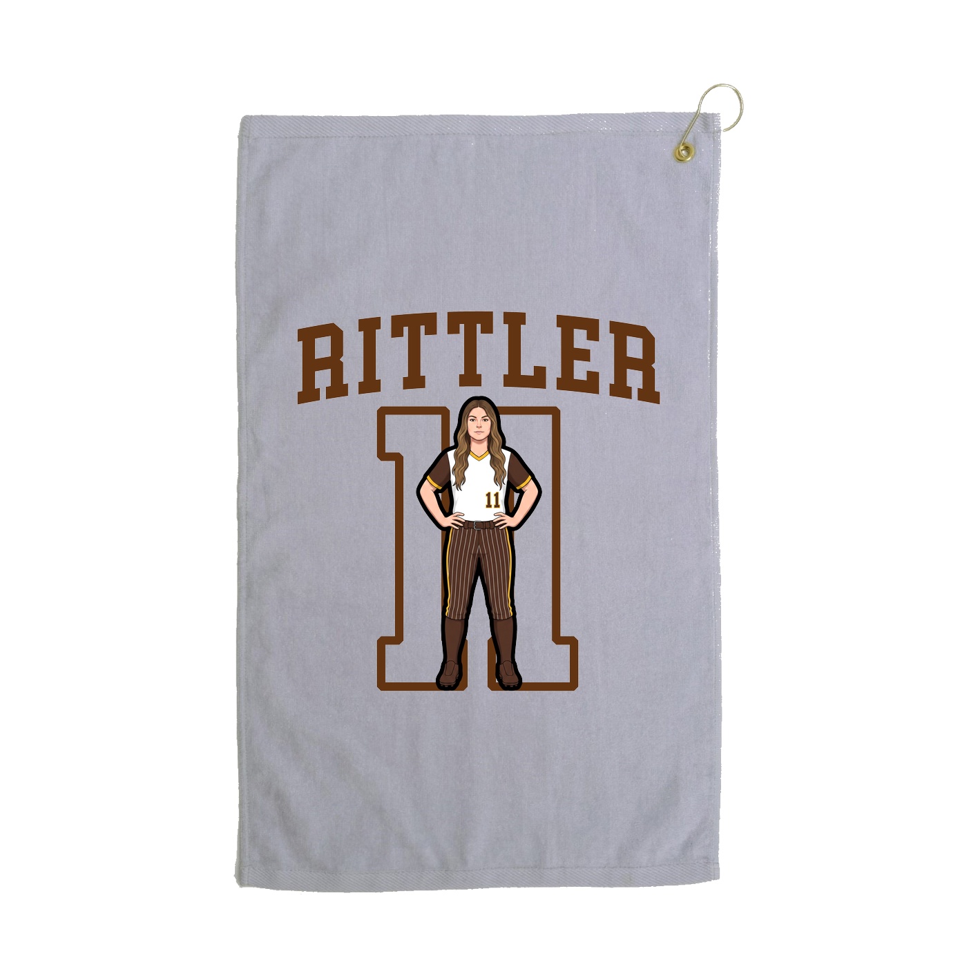 Golf Towel — Shirsey in Grey