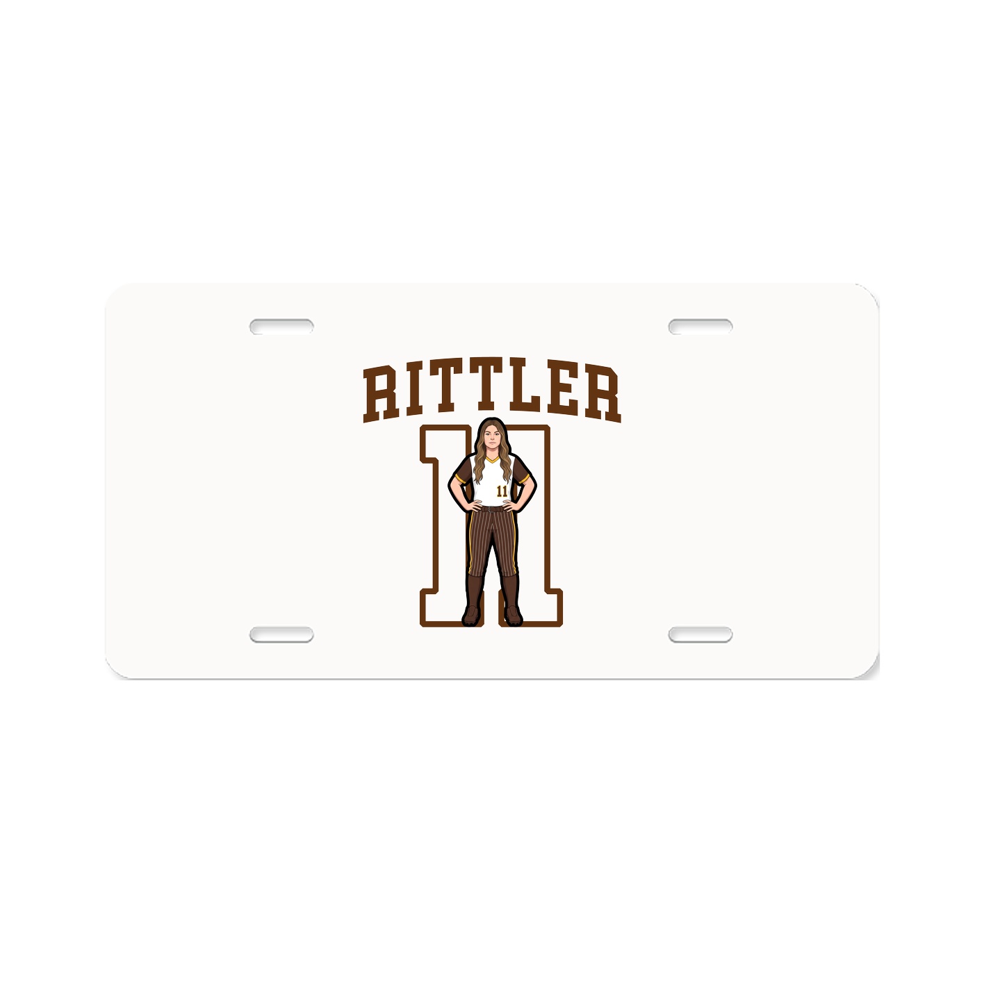 License Plate — Shirsey in Classic
