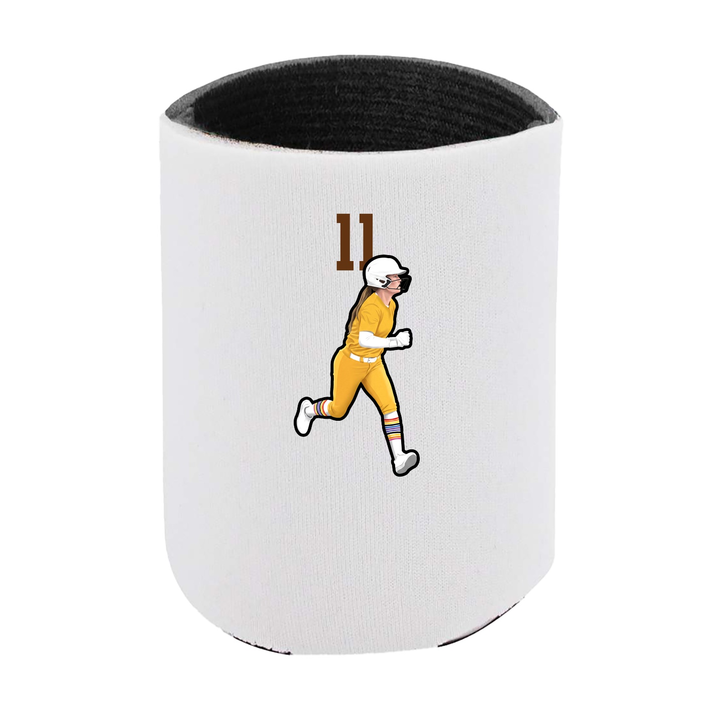 Can Holder — Number Top in White
