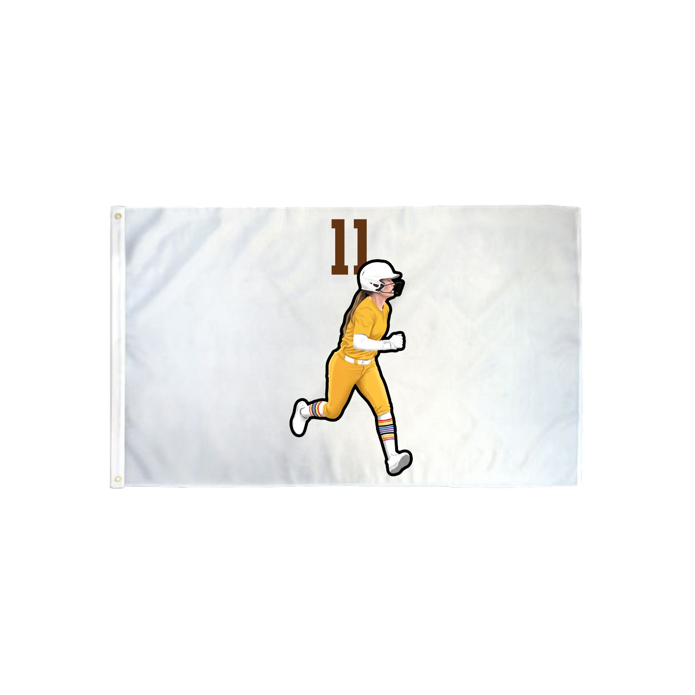 3x5 Flag — Number Top in Classic