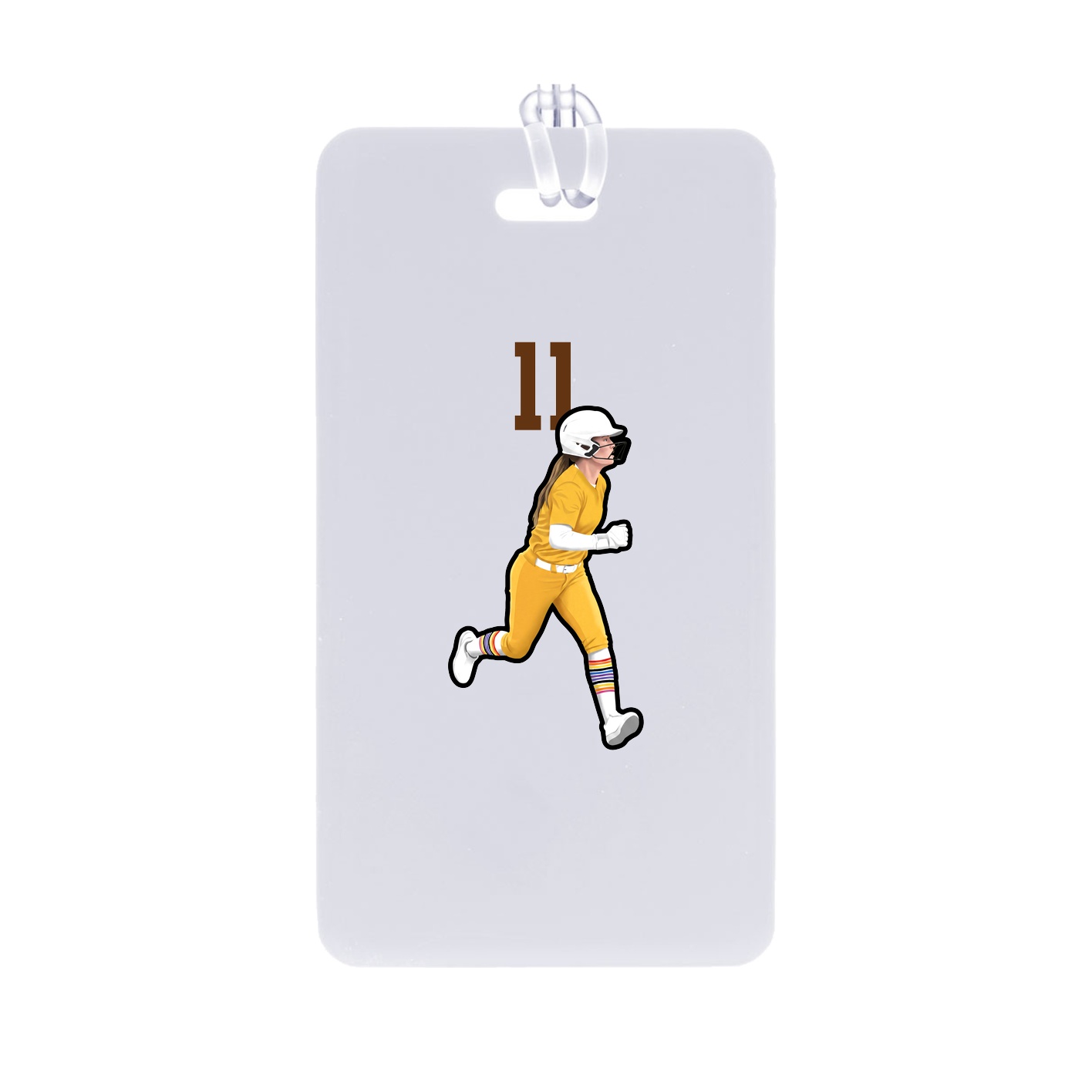 Bag Tag — Number Top in Classic