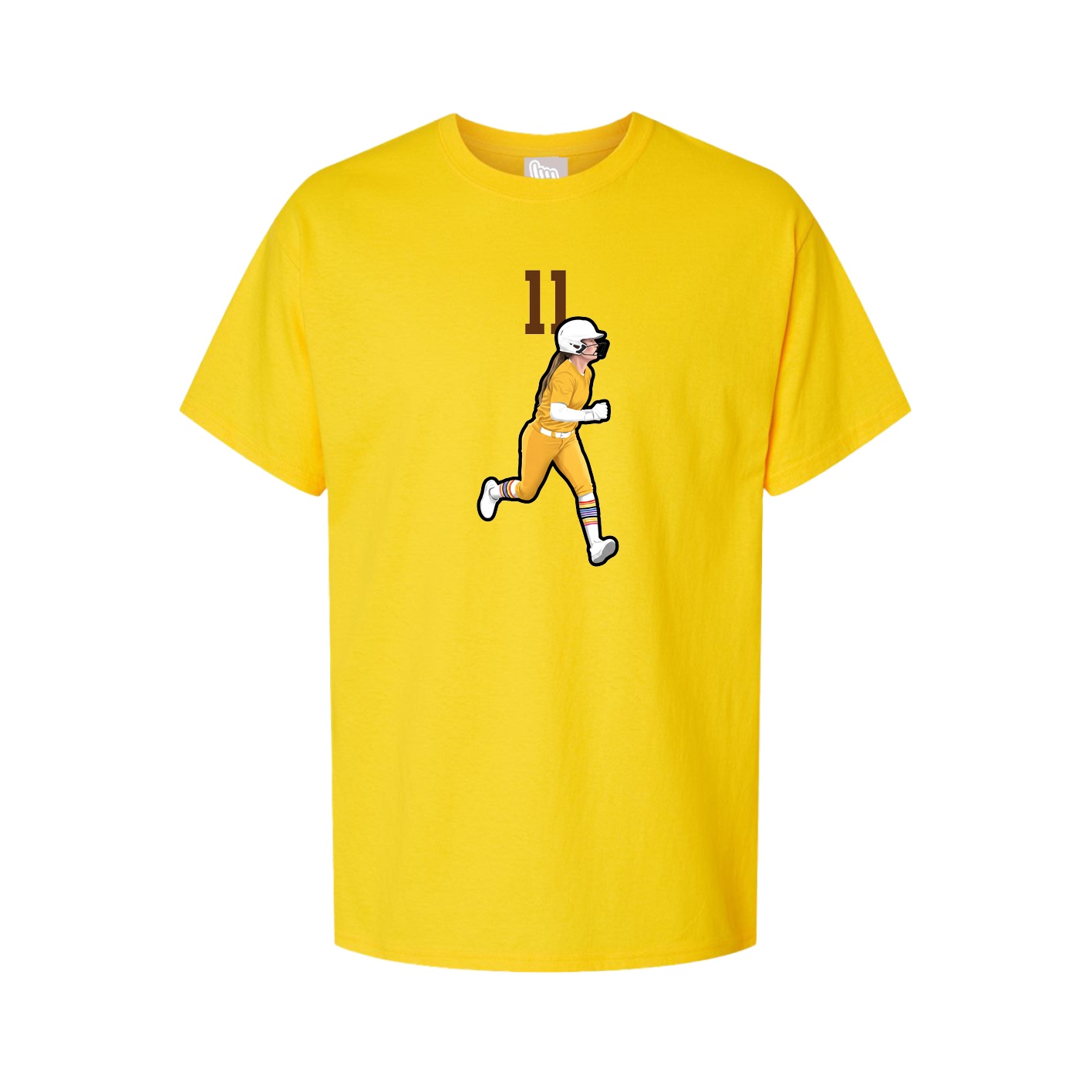 Tee — Number Top in Gold