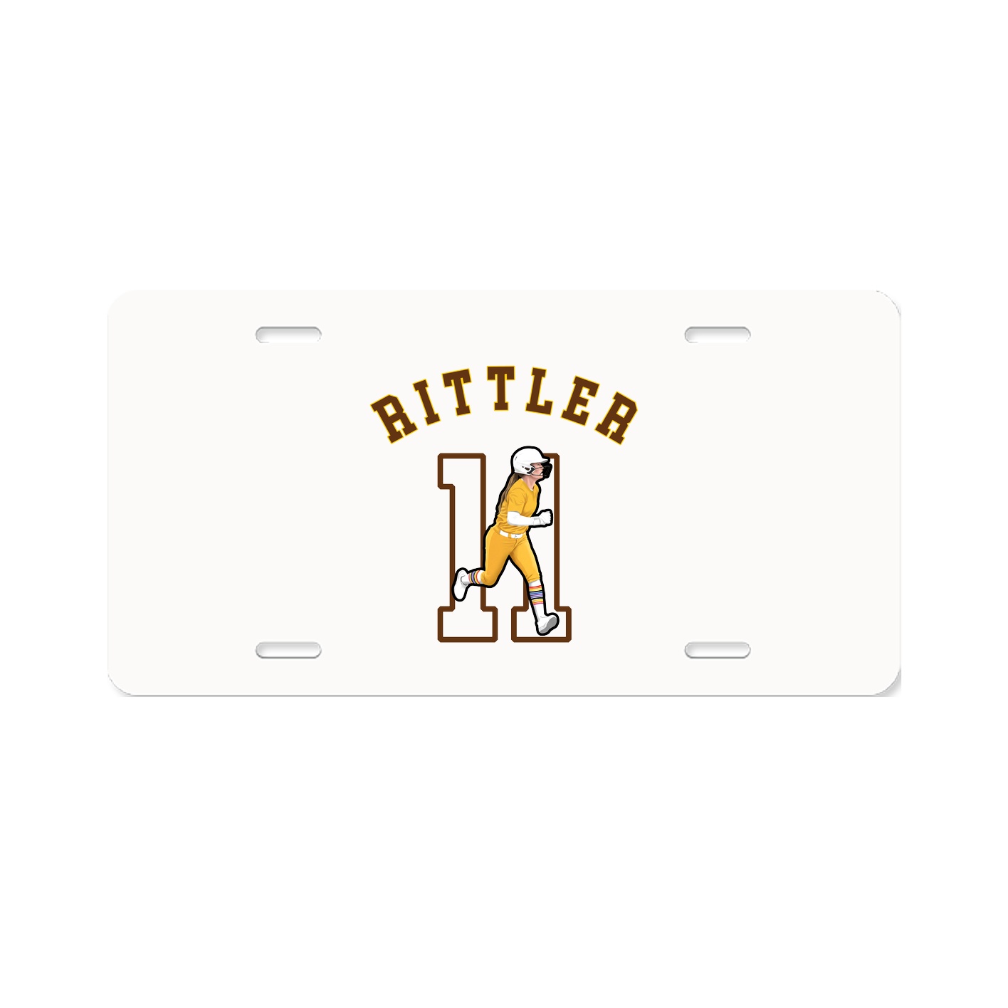 License Plate — Shirsey Arch in Classic