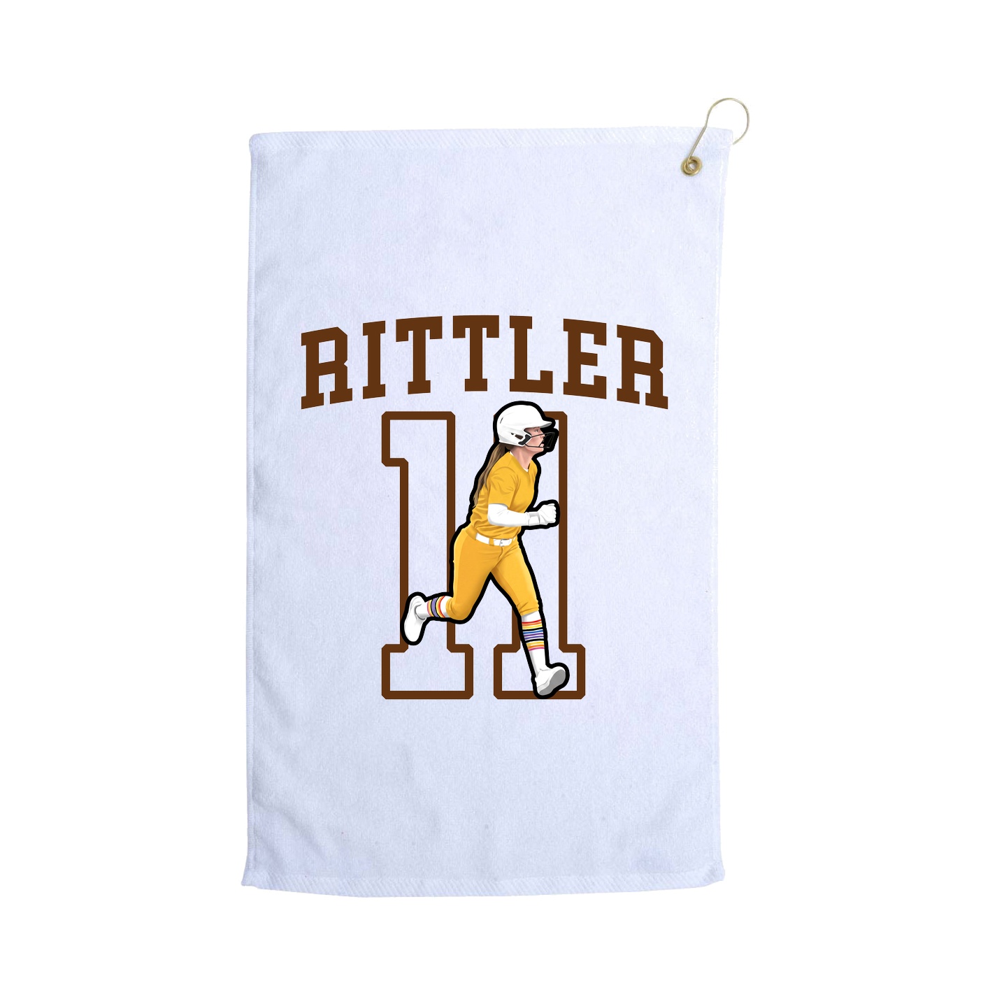 Golf Towel — Shirsey in White