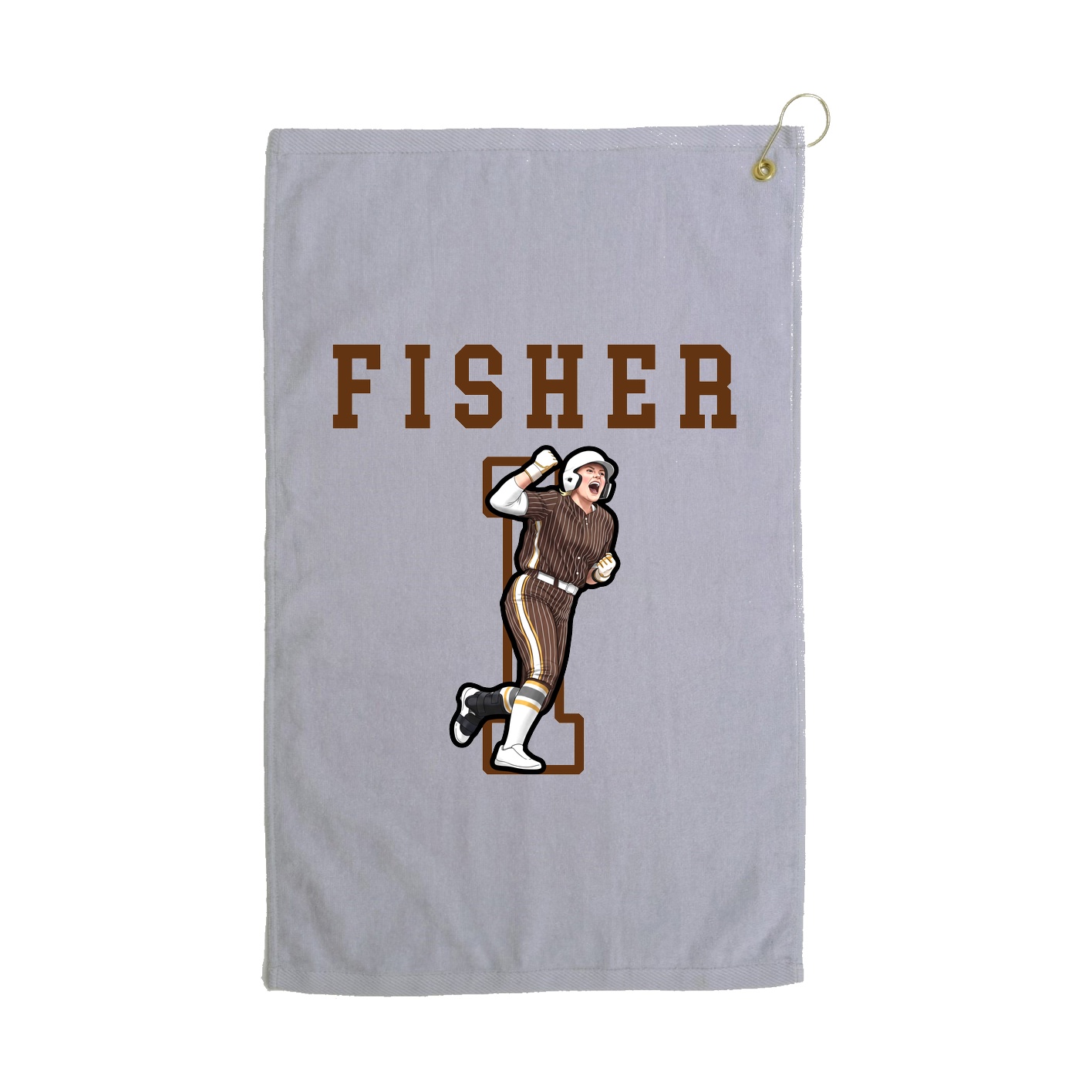 Golf Towel — Shirsey in Grey