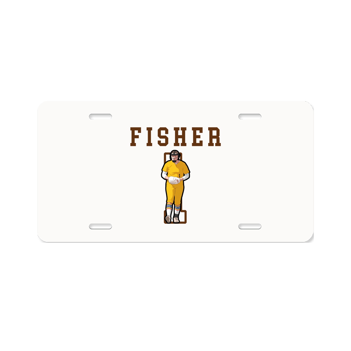 License Plate — Shirsey in Classic