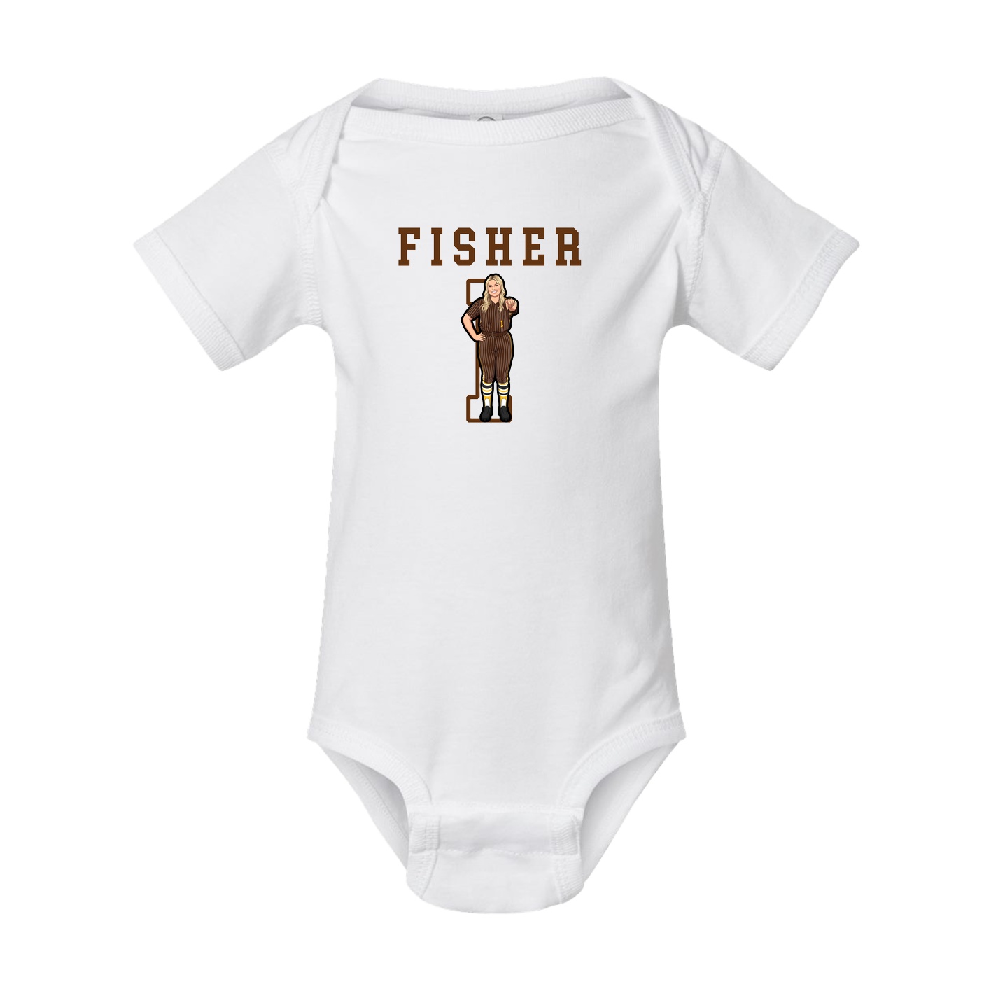 Baby Onesie — Shirsey in White