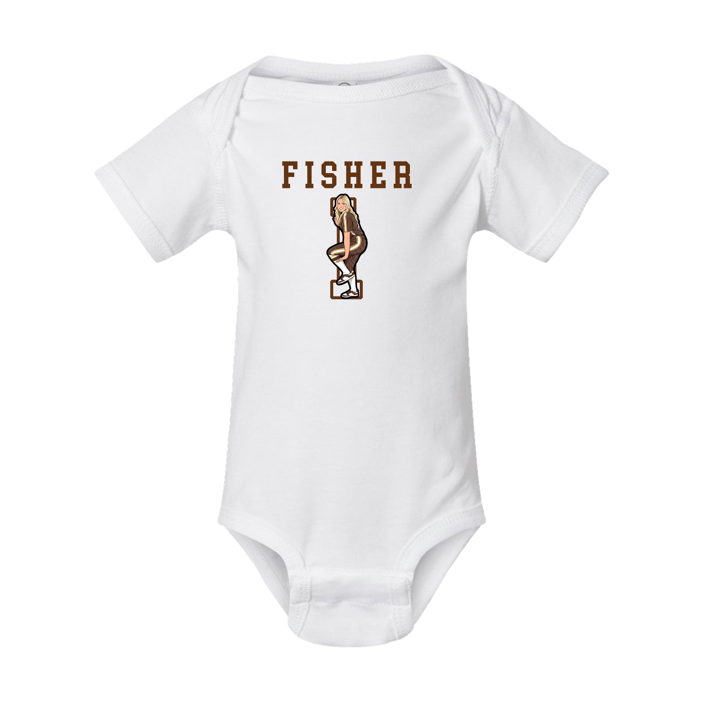 Baby Onesie — Shirsey in White