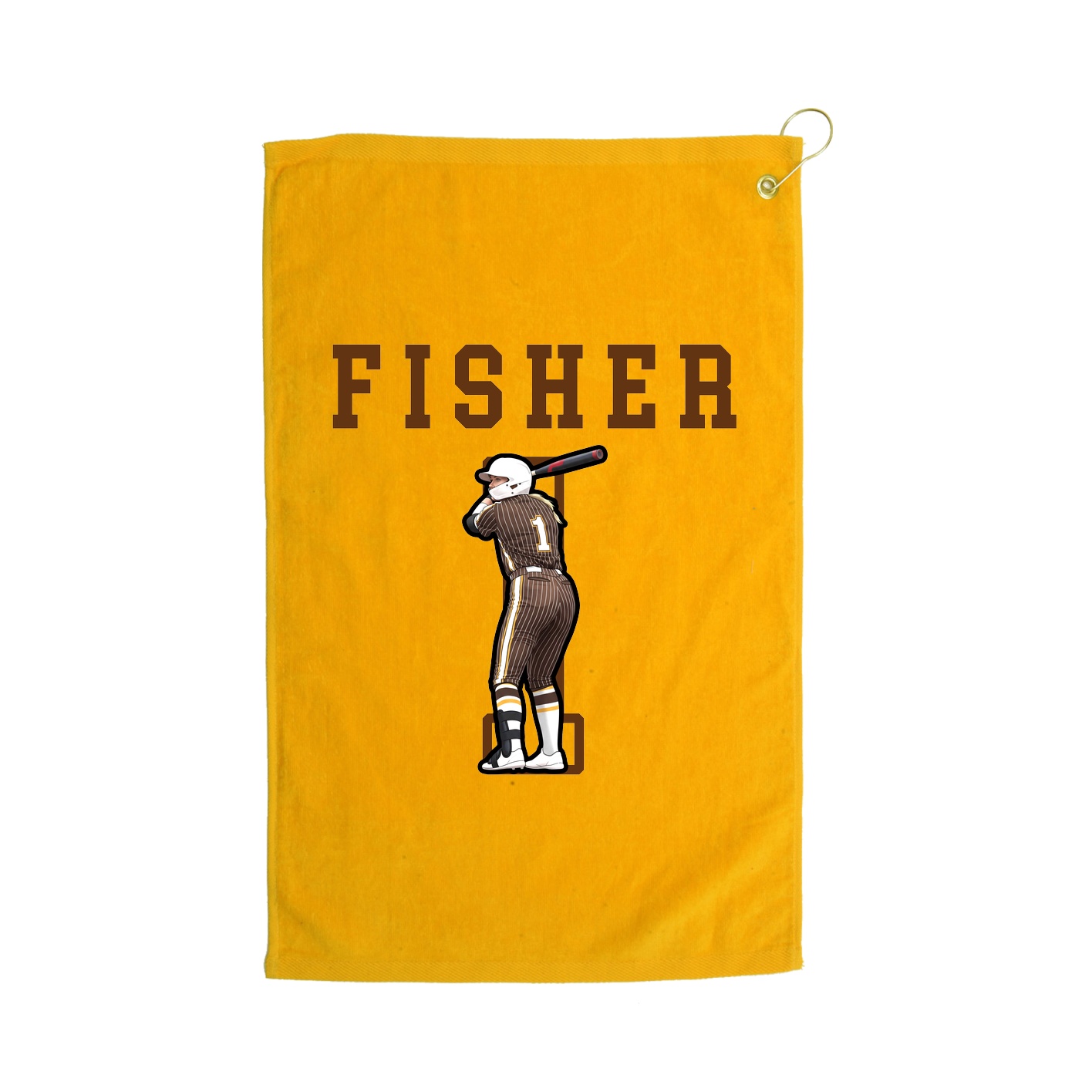 Golf Towel — Shirsey in Gold