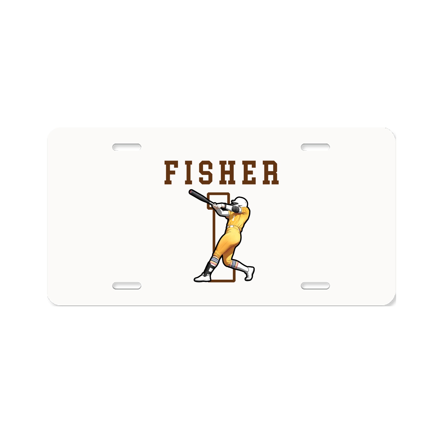 Aluminum License Plate