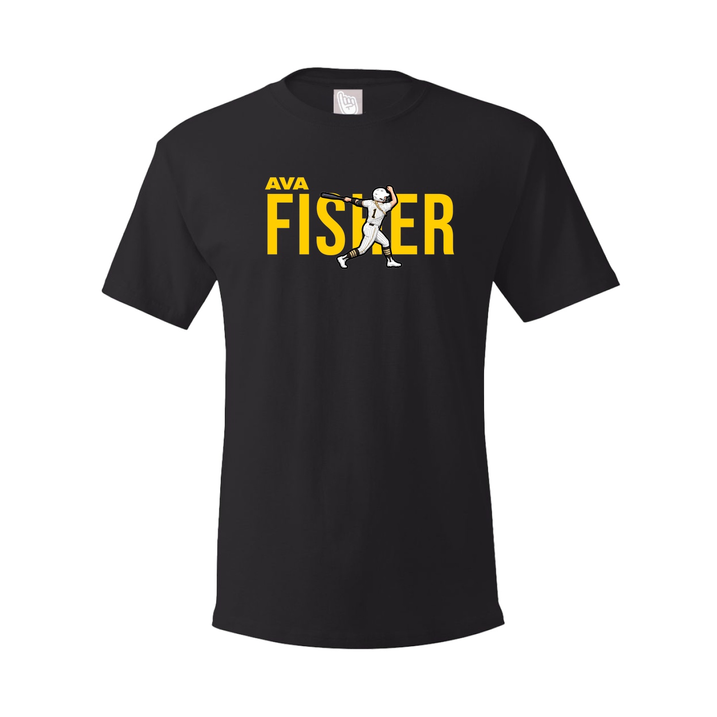Tee — Player Name in Black