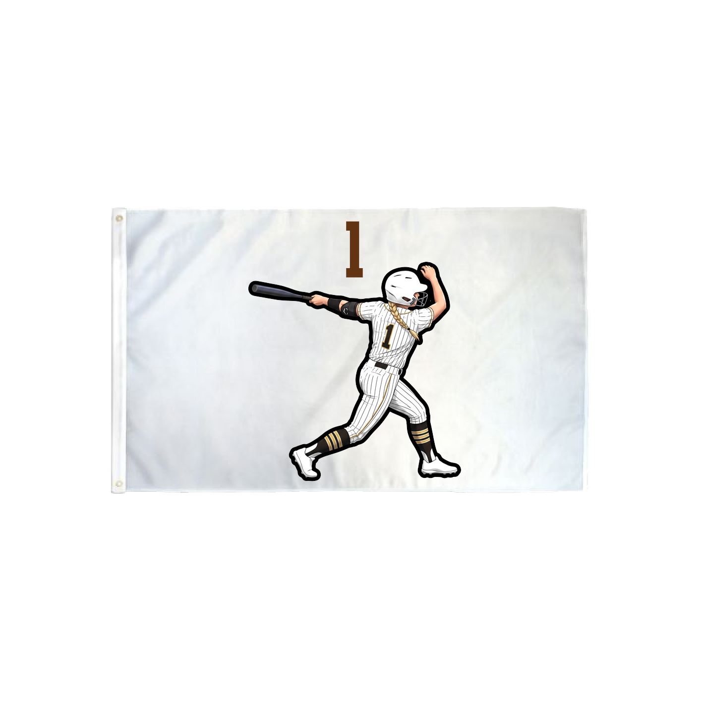 3x5 Flag — Number Top in Classic
