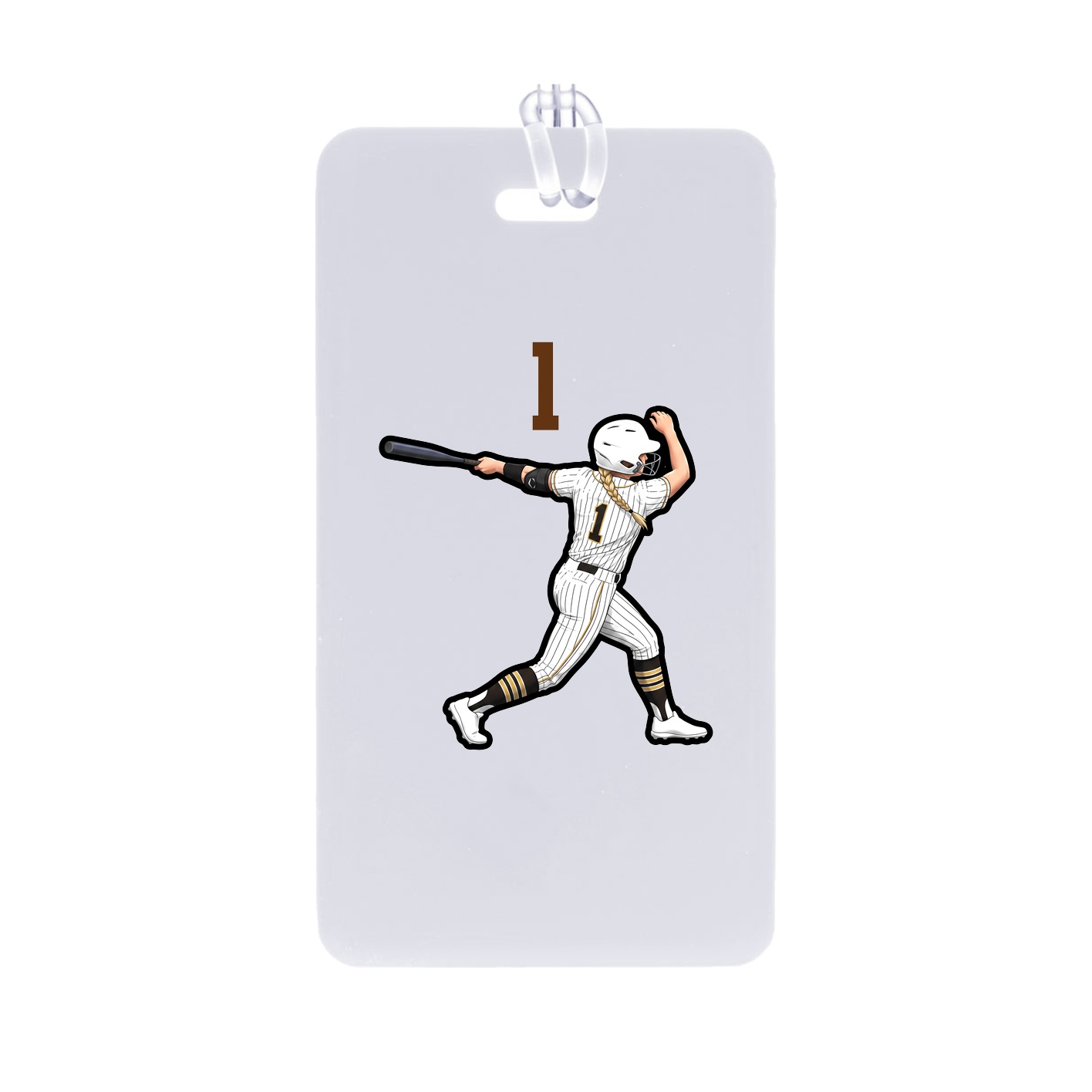 Bag Tag — Number Top in Classic