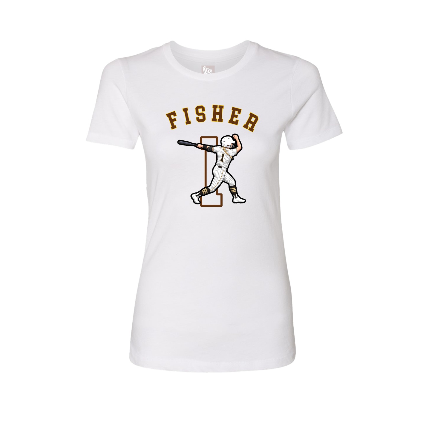 Womens Tee — Shirsey Arch in White