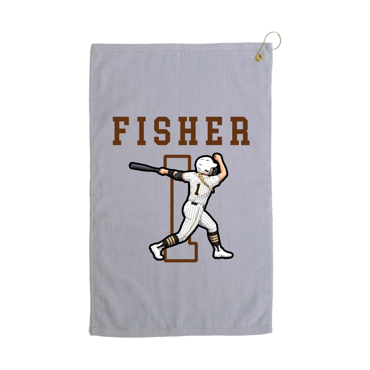 Golf Towel — Shirsey in Grey