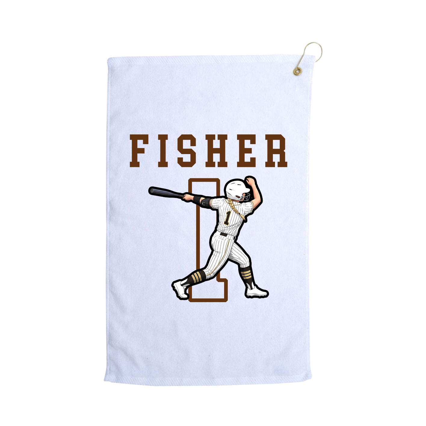 Golf Towel — Shirsey in White