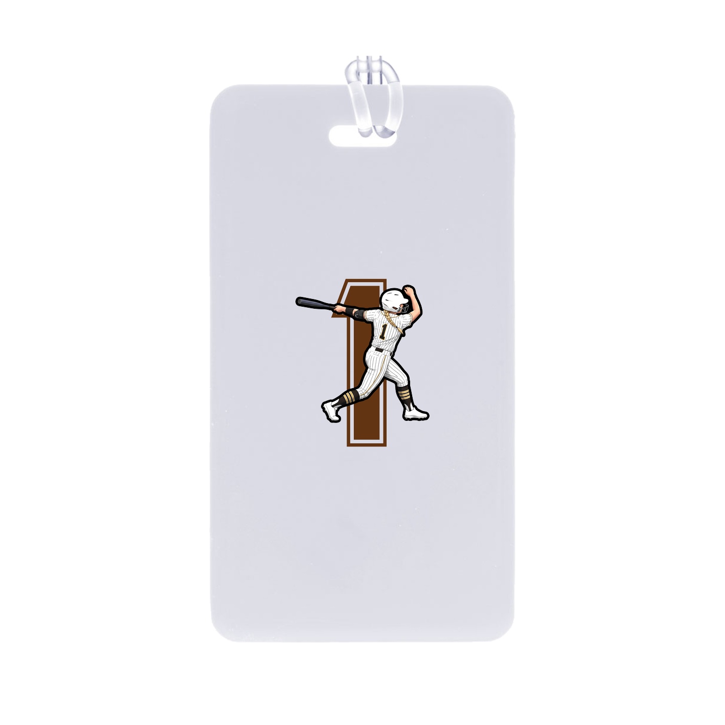 Bag Tag — Number in Classic