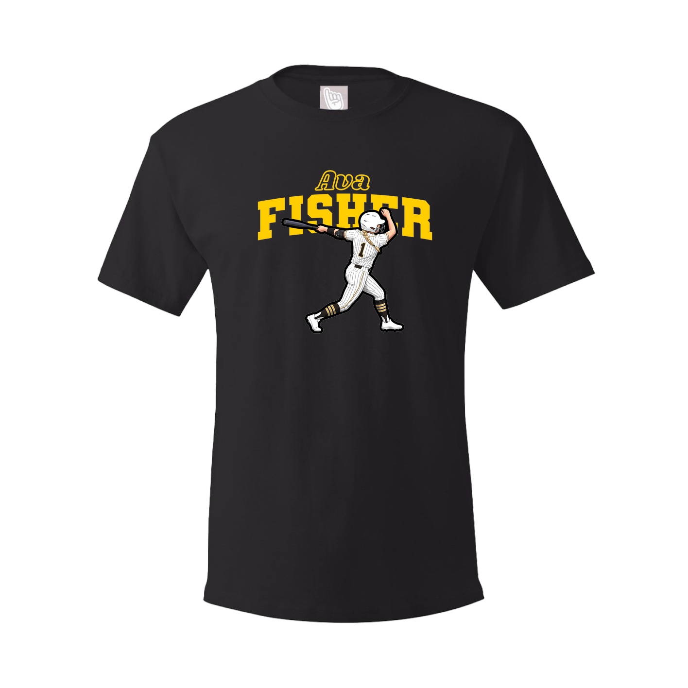Tee — Name Arch in Black