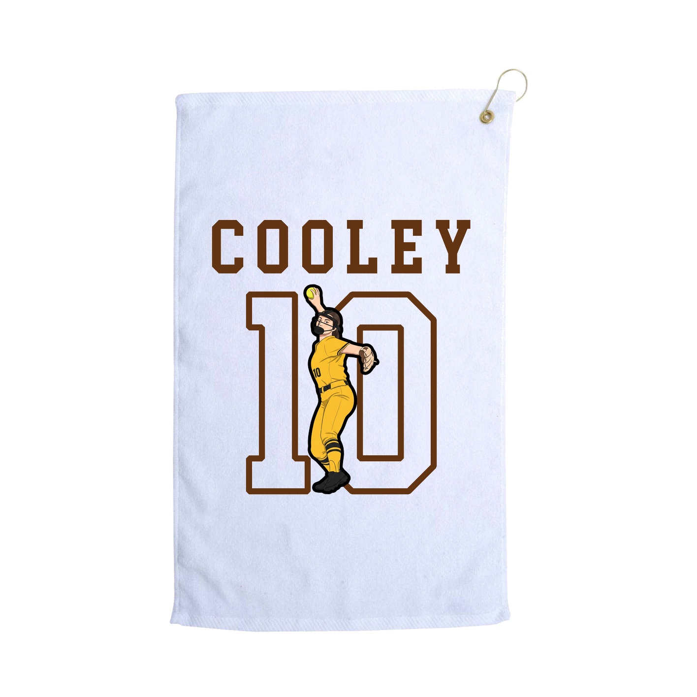 Golf Towel — Shirsey in White