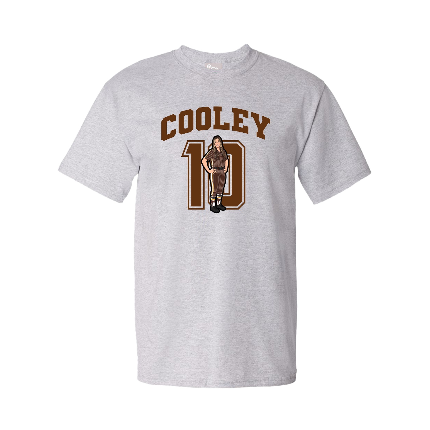 Tee — Number in Grey