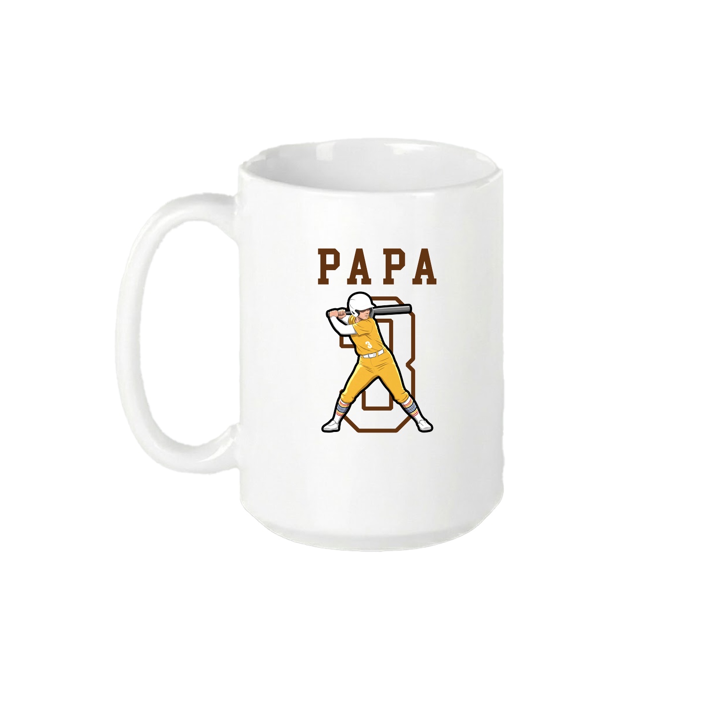 15oz Coffee Mug — Shirsey in White