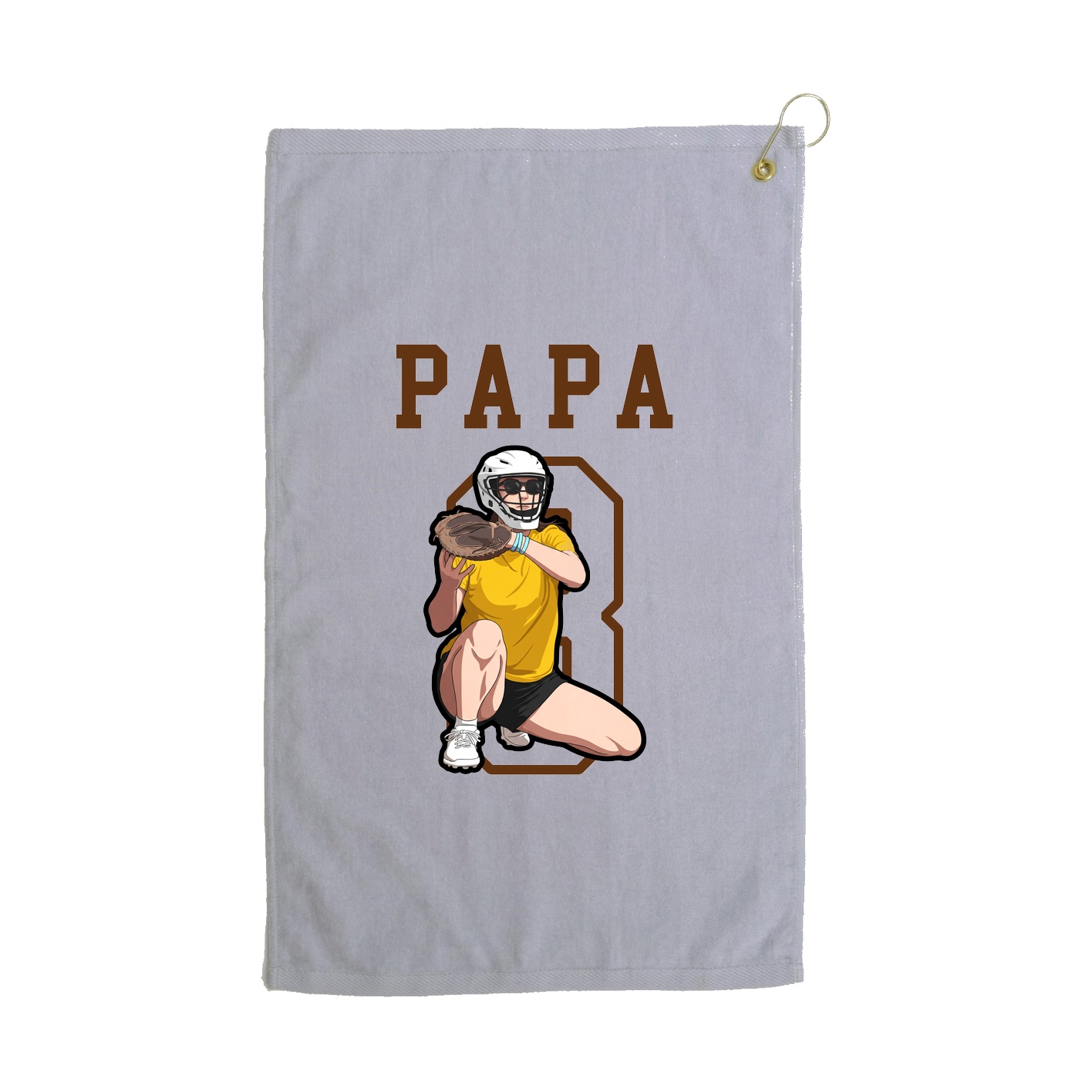Golf Towel — Shirsey in Grey