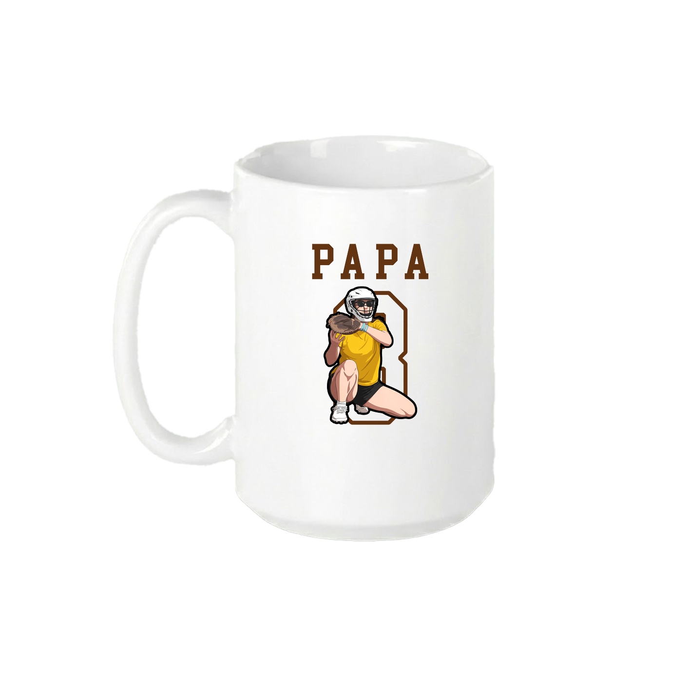 15oz Coffee Mug — Shirsey in White