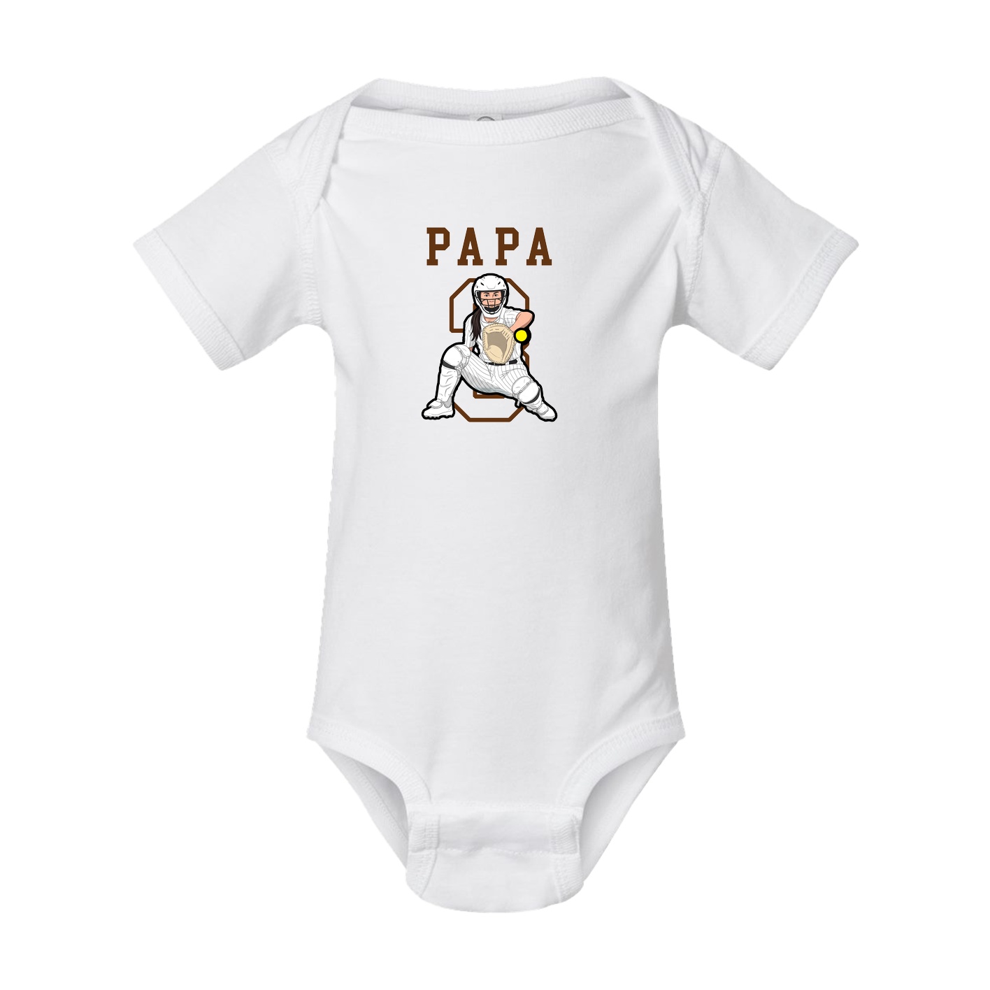Baby Onesie — Shirsey in White