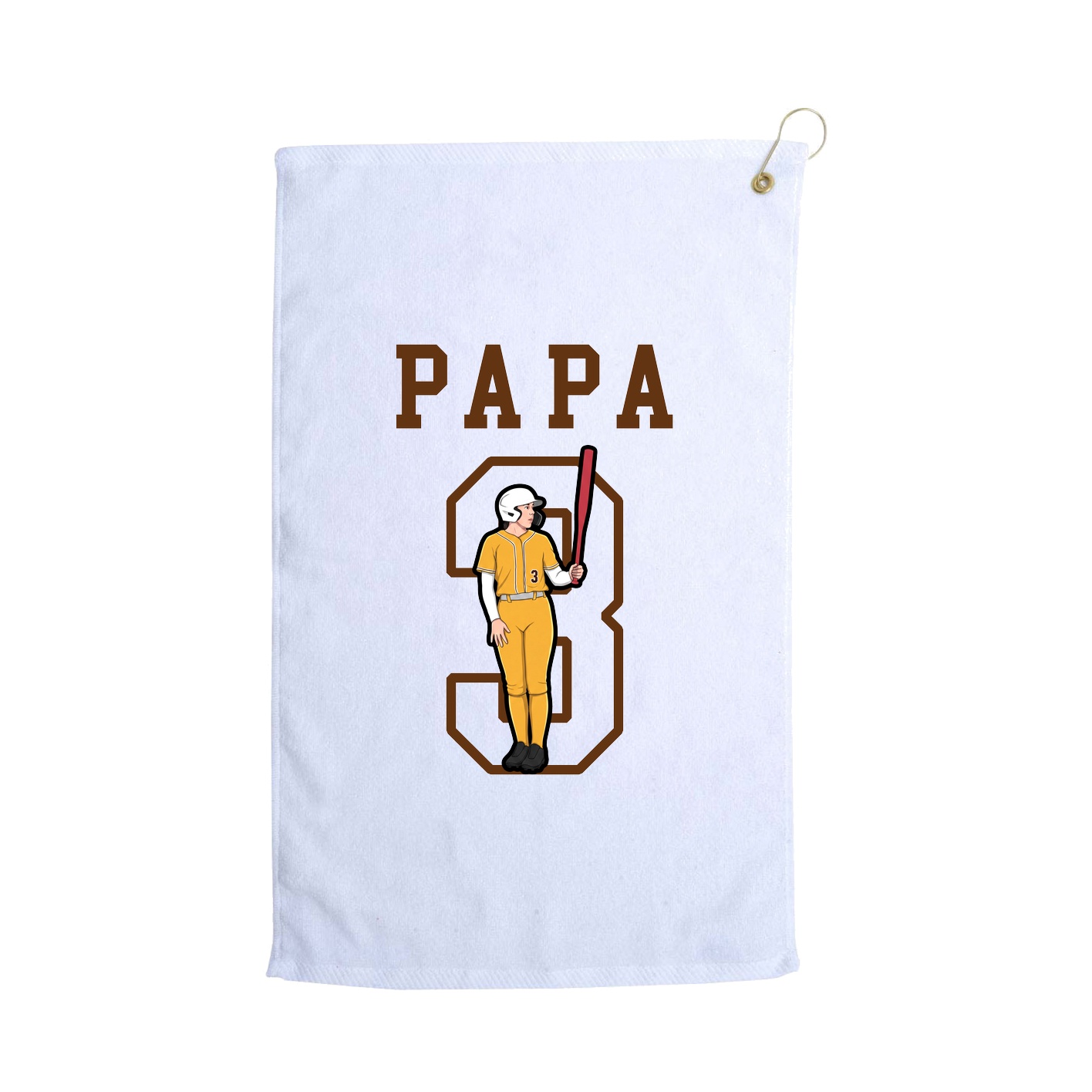 Golf Towel — Shirsey in White