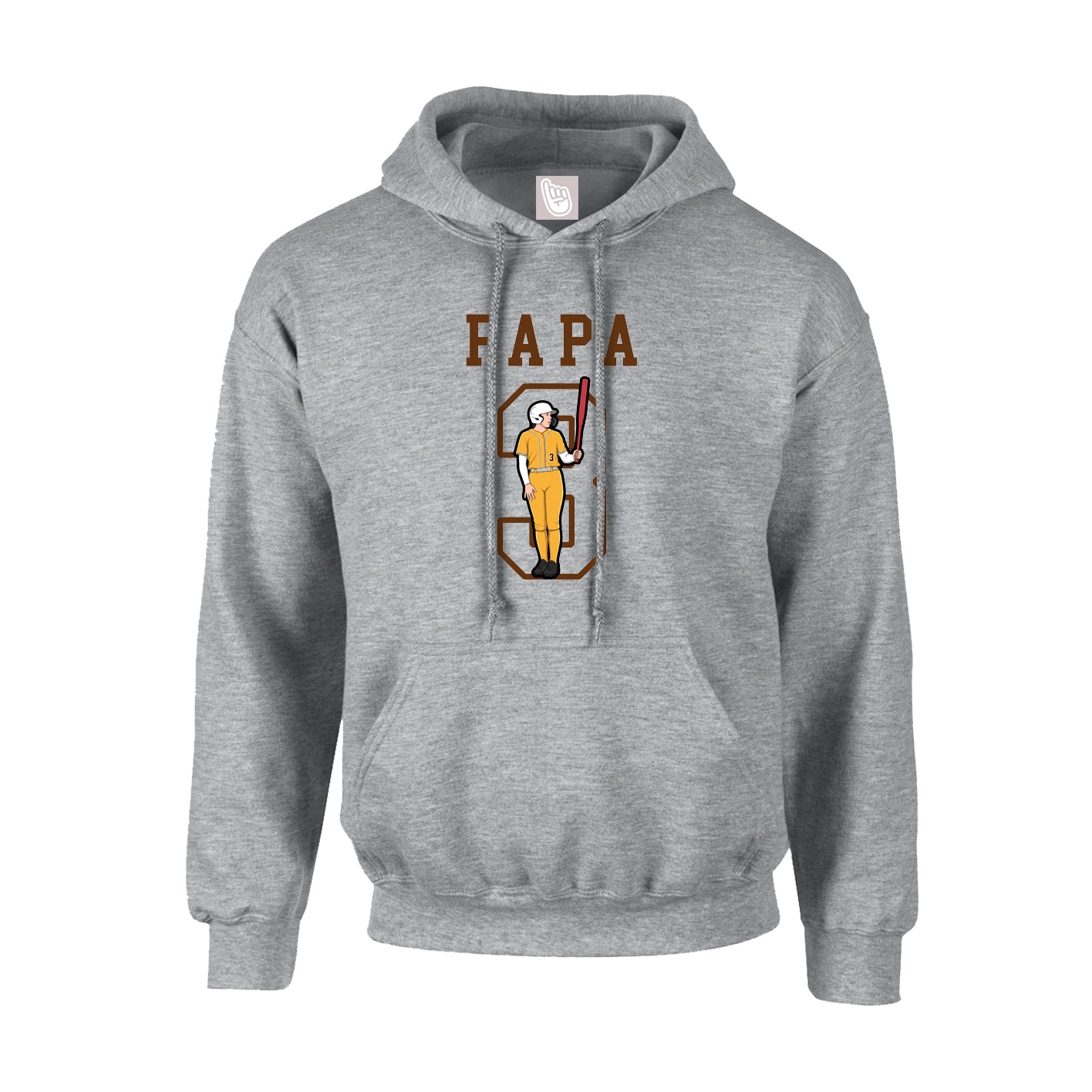 Hoodie — Shirsey in Grey