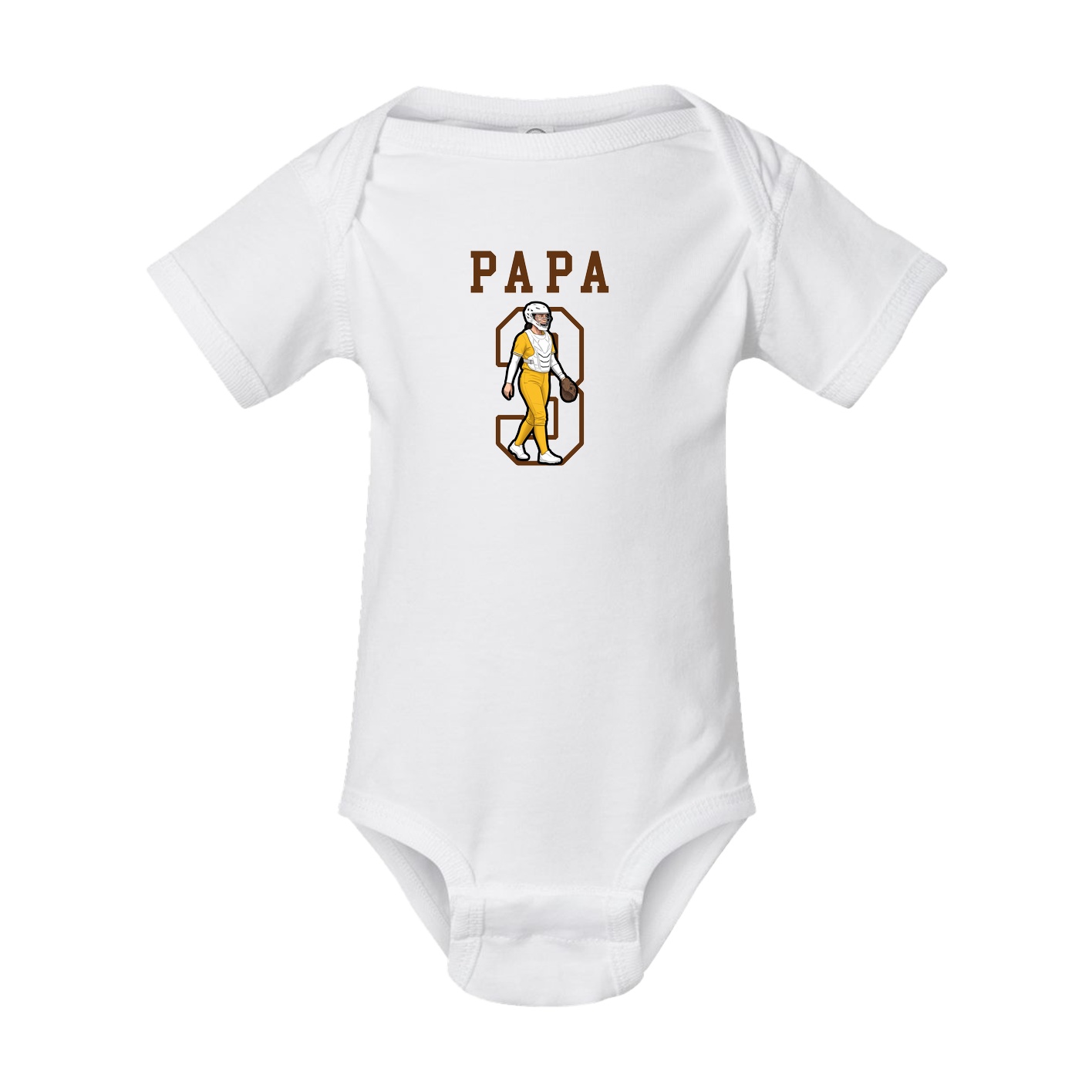 Baby Onesie — Shirsey in White