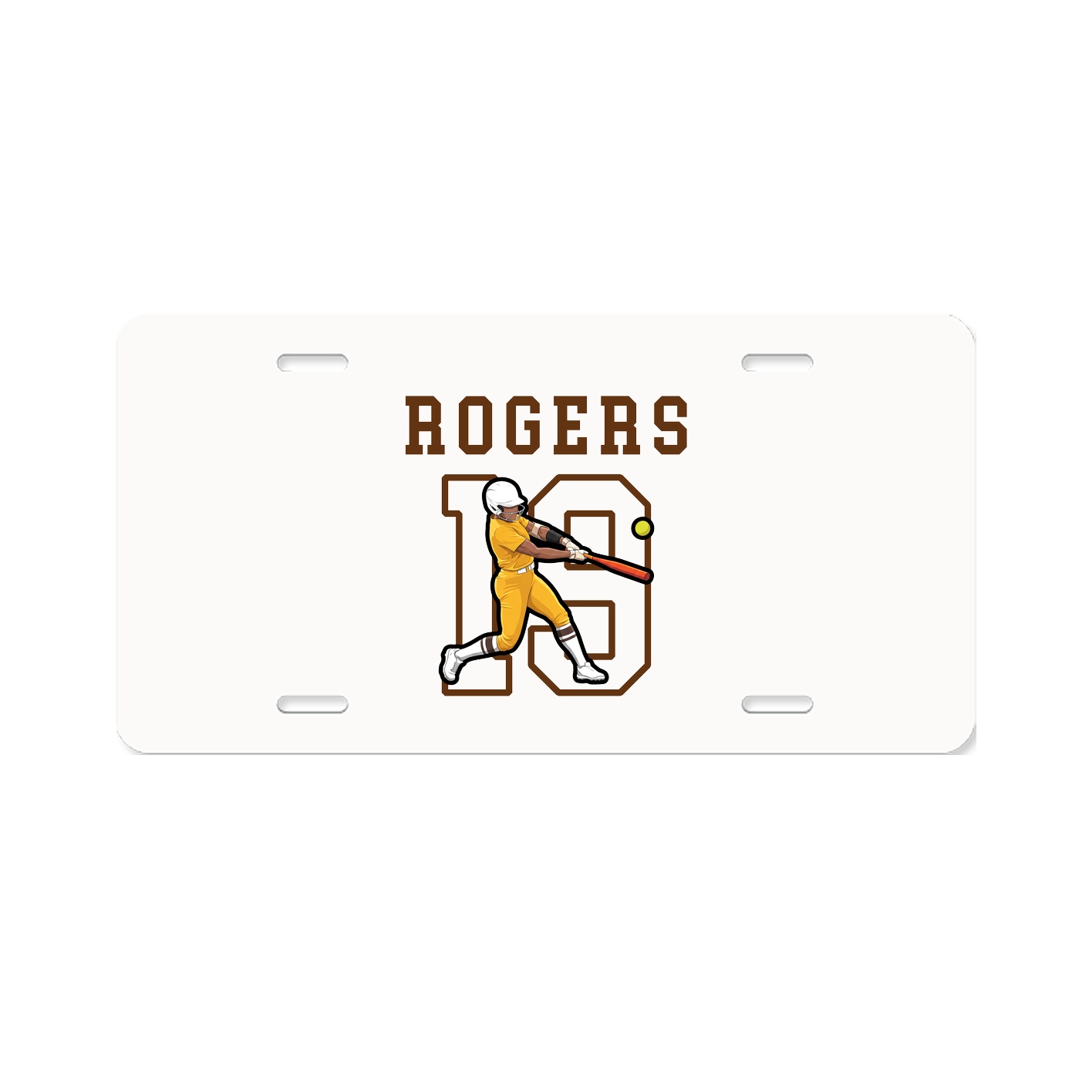 License Plate — Shirsey in Classic