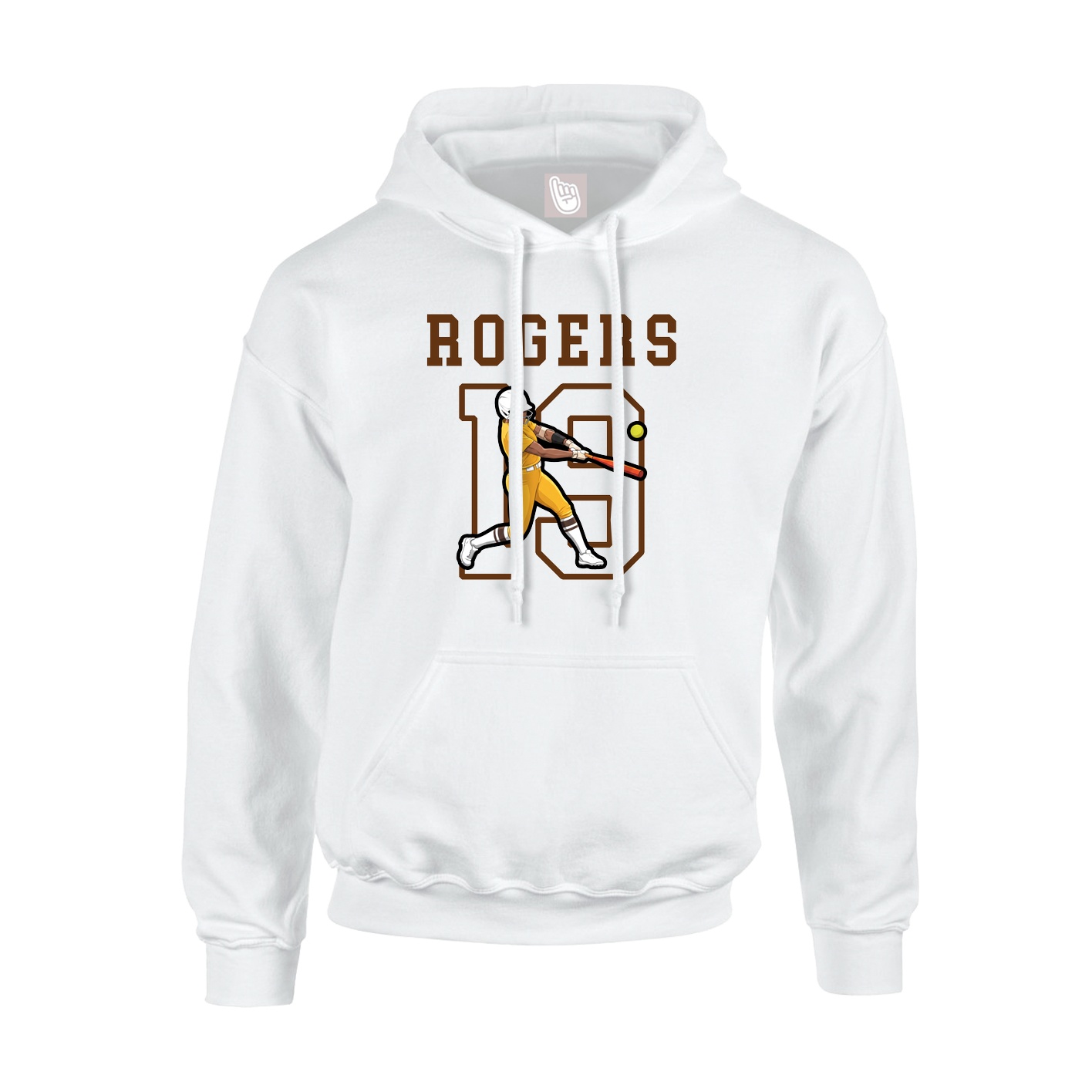 Hoodie — Shirsey in White