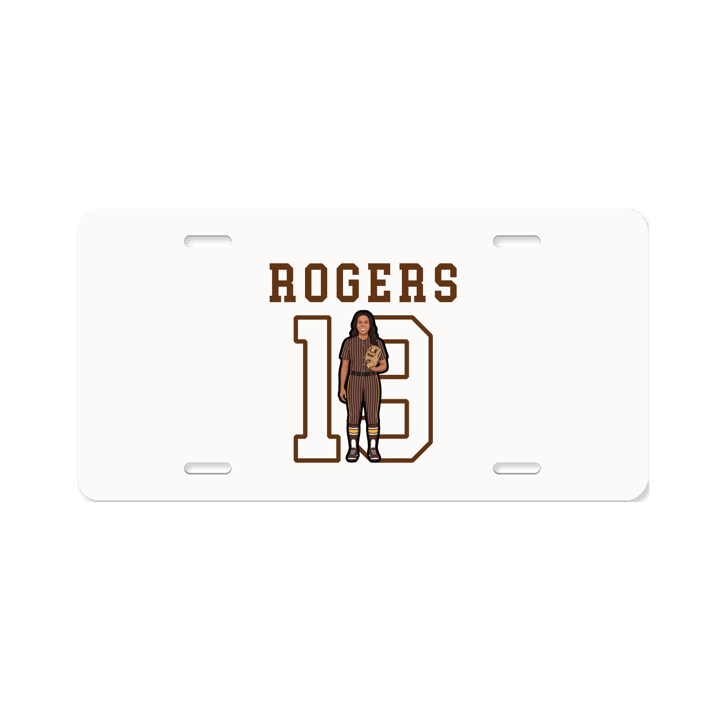 License Plate — Shirsey in Classic