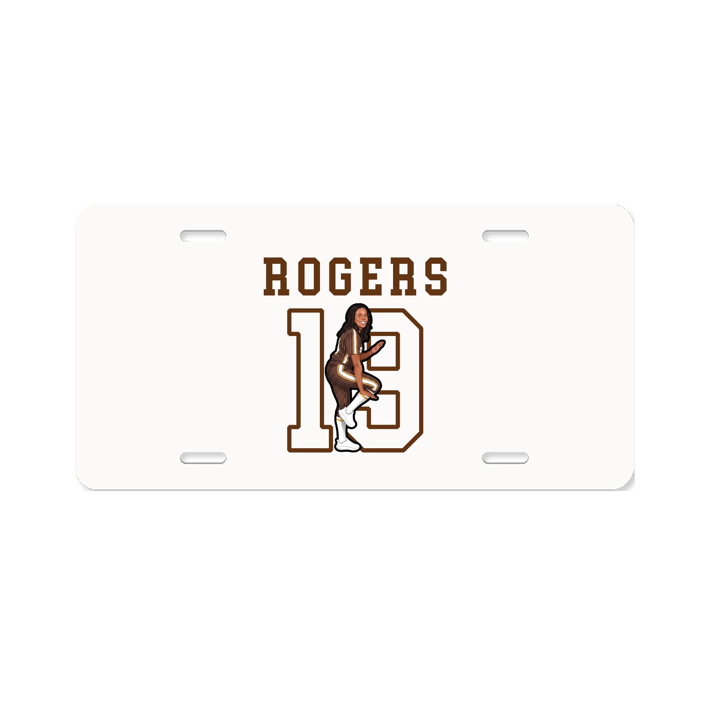 License Plate — Shirsey in Classic