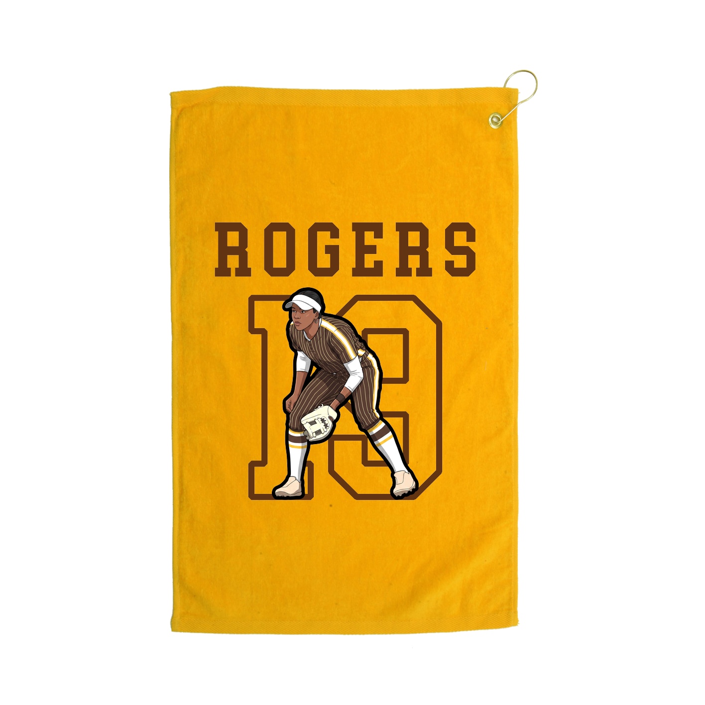 Golf Towel — Shirsey in Gold