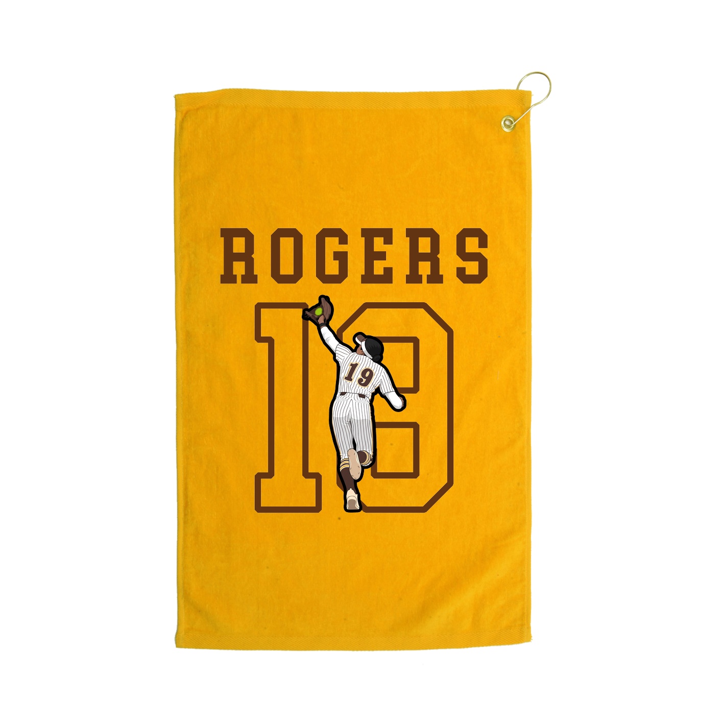 Golf Towel — Shirsey in Gold