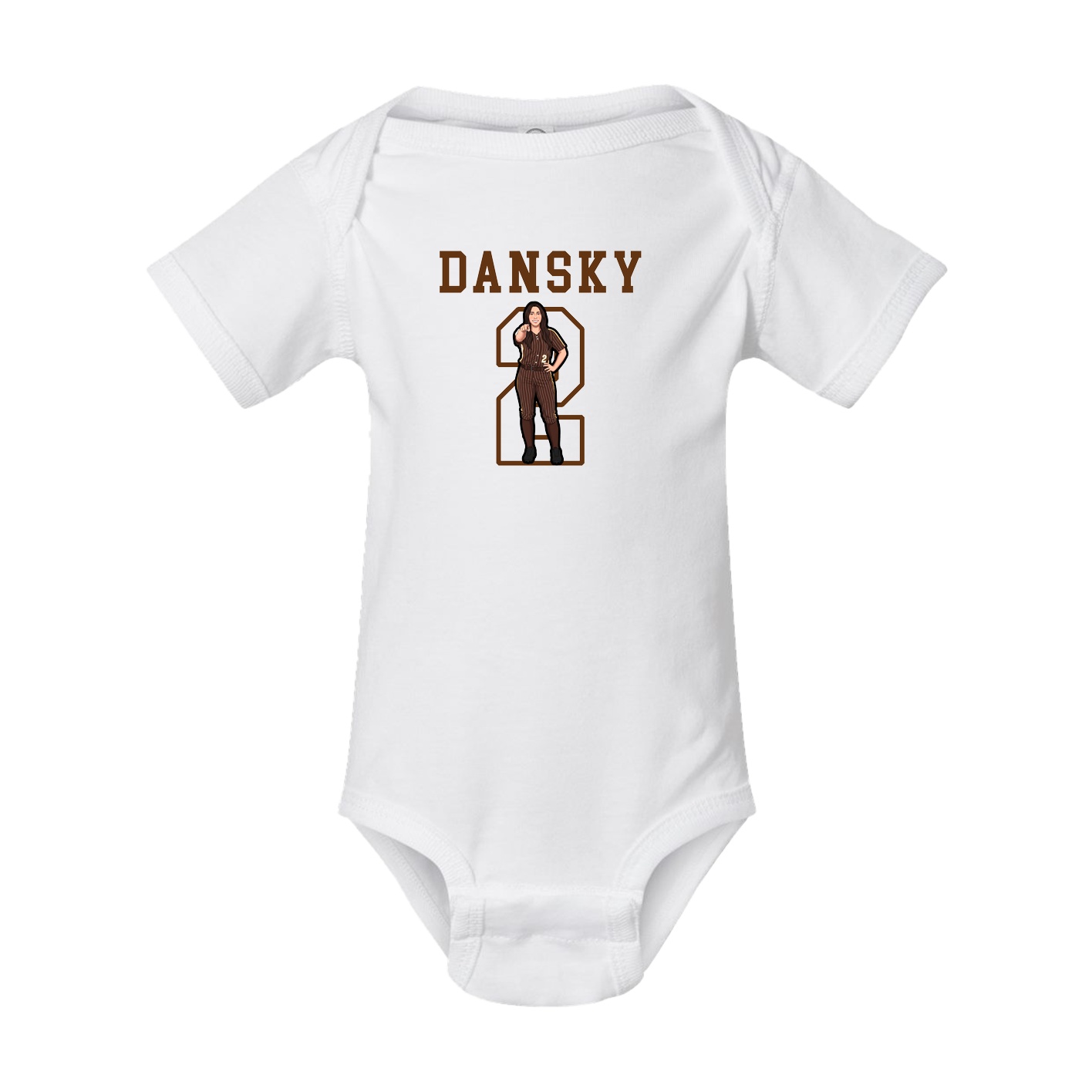 Baby Onesie — Shirsey in White