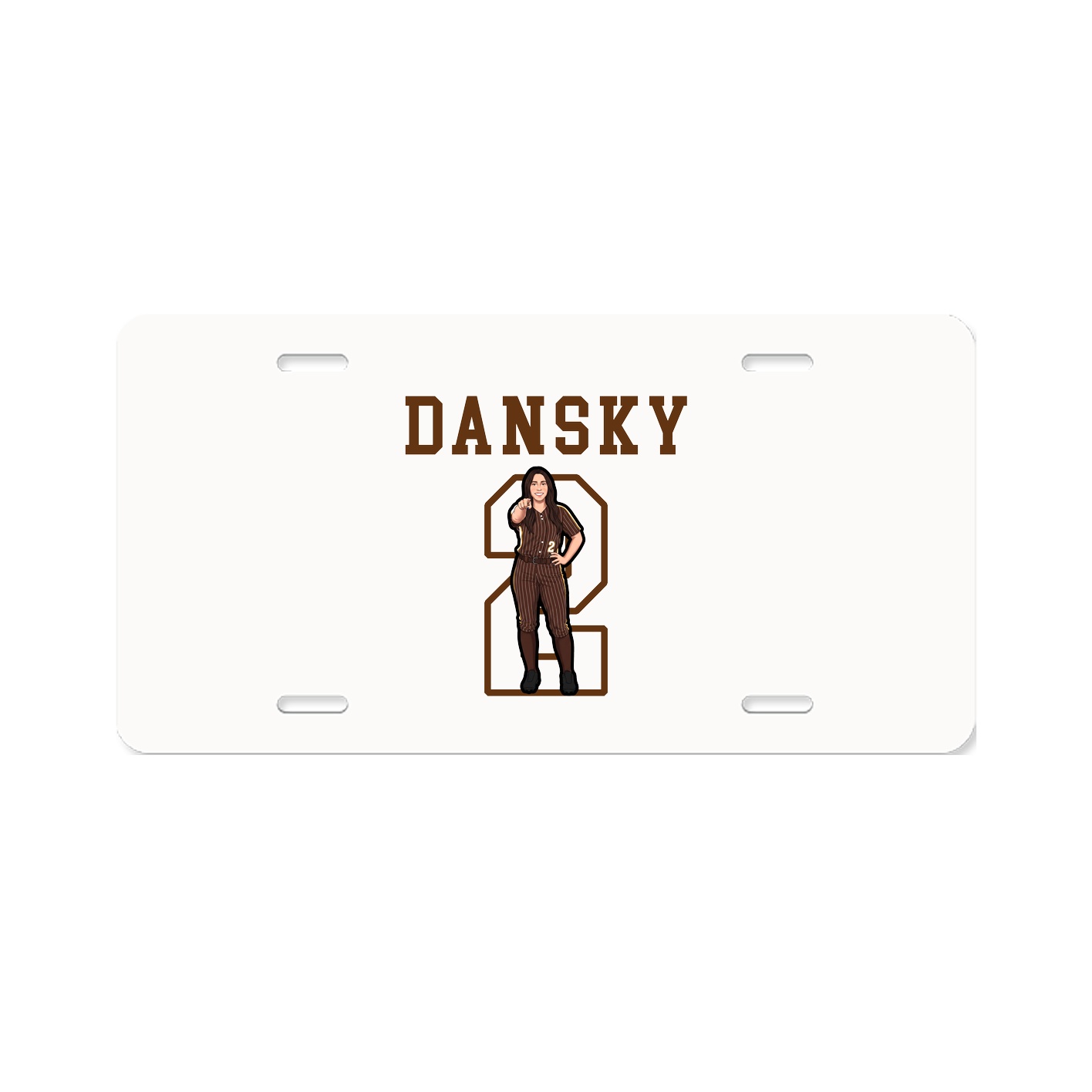 License Plate — Shirsey in Classic