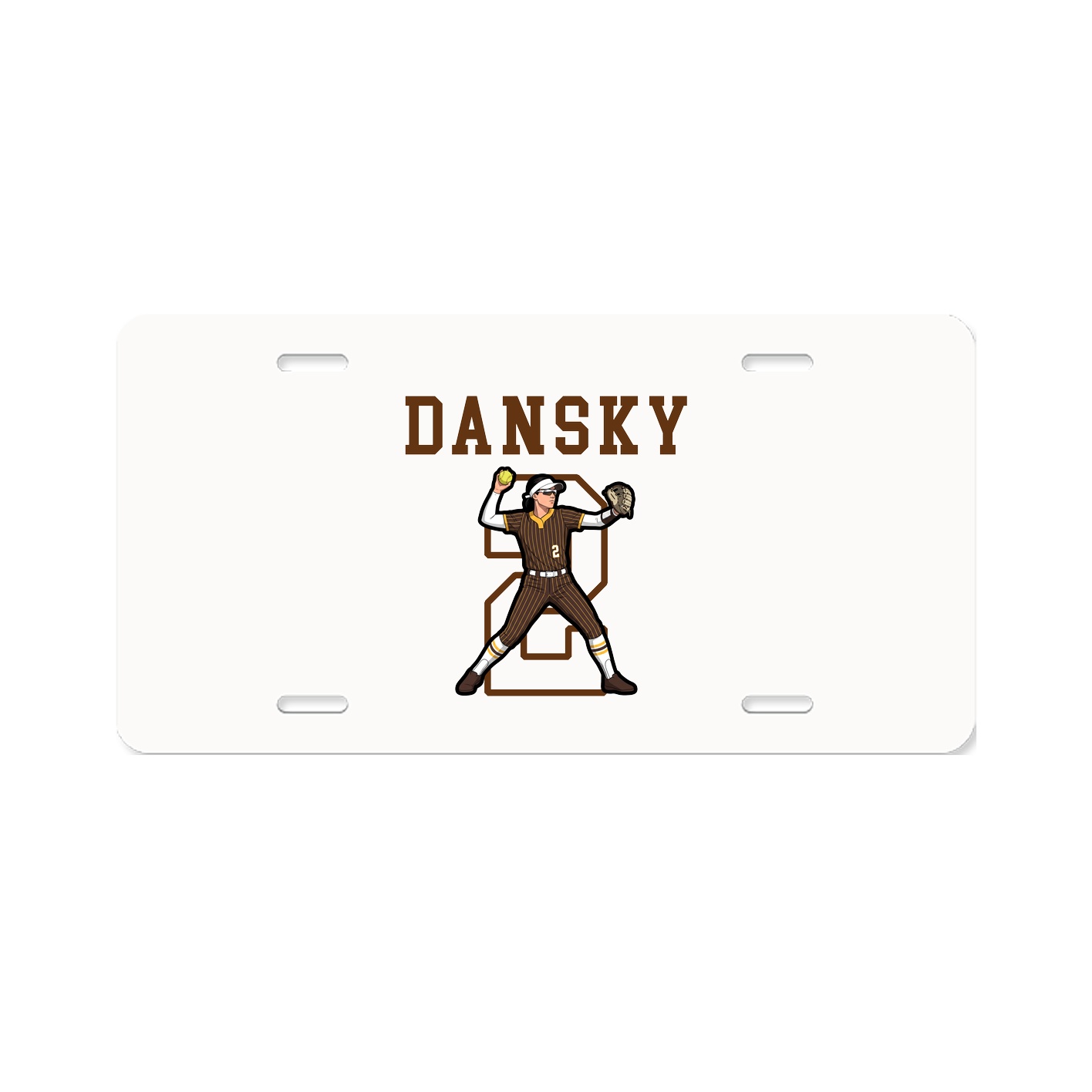 License Plate — Shirsey in Classic