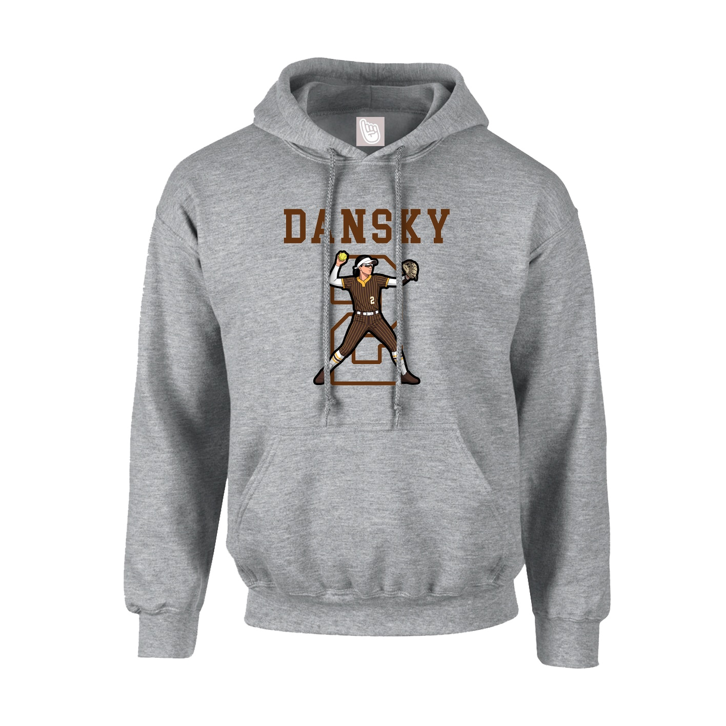 Youth Hoodie — Shirsey in Grey