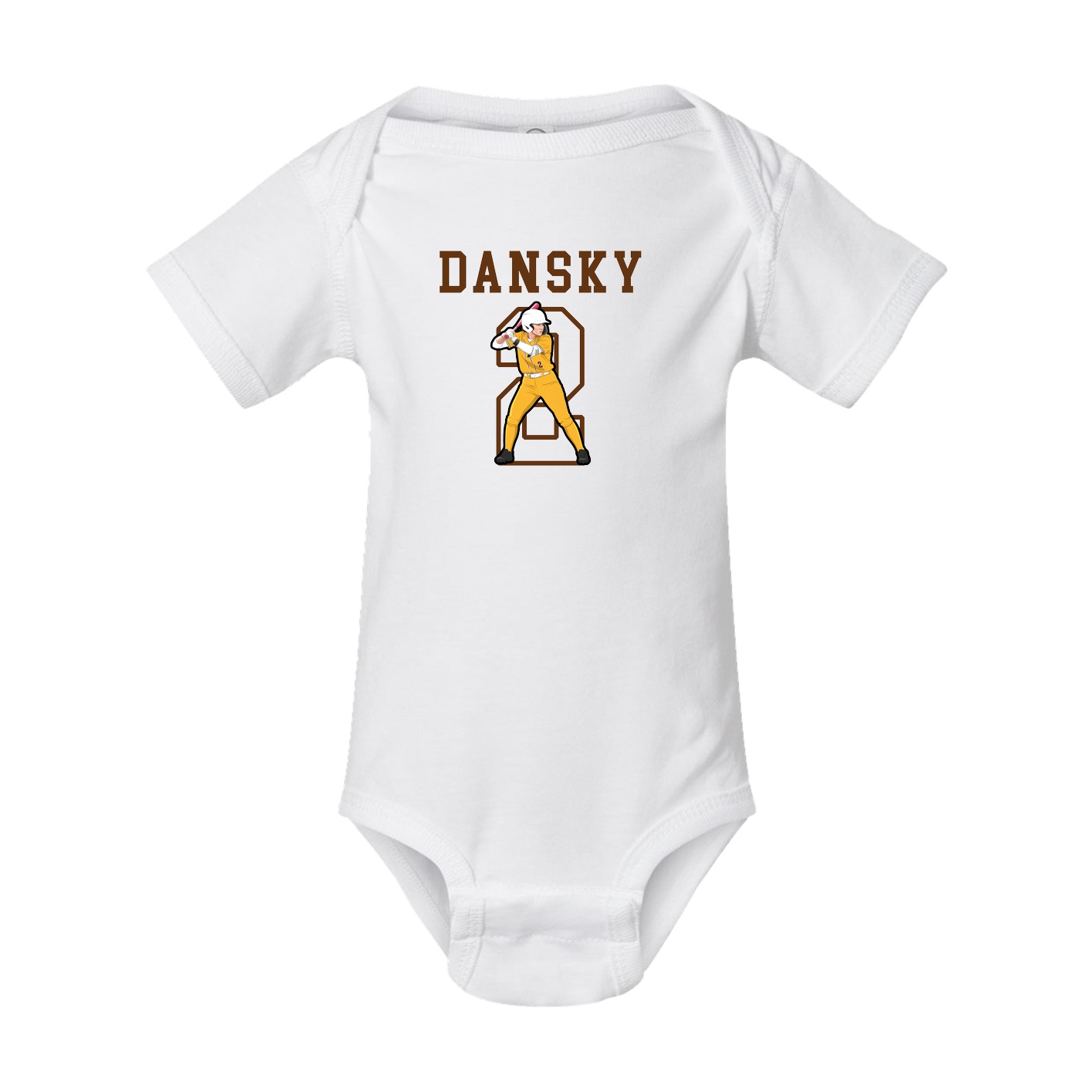 Baby Onesie — Shirsey in White