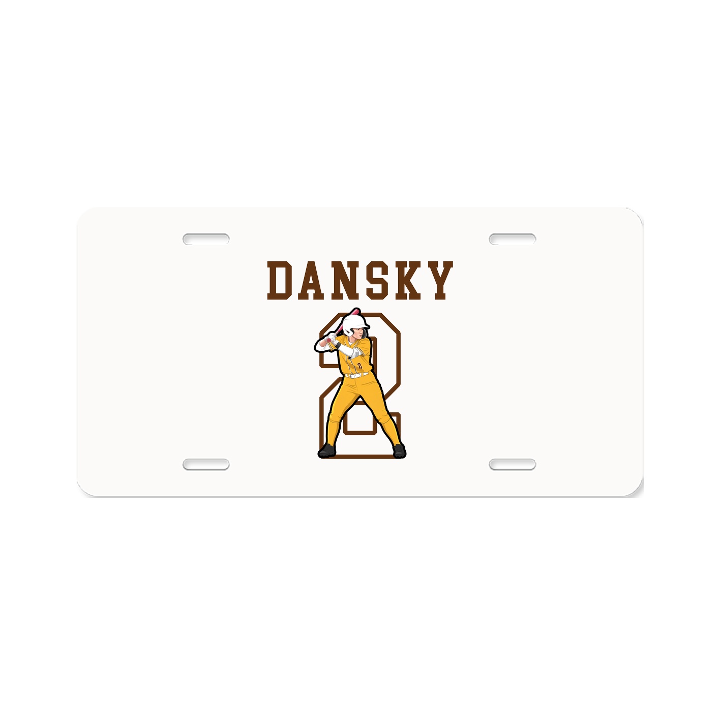 License Plate — Shirsey in Classic