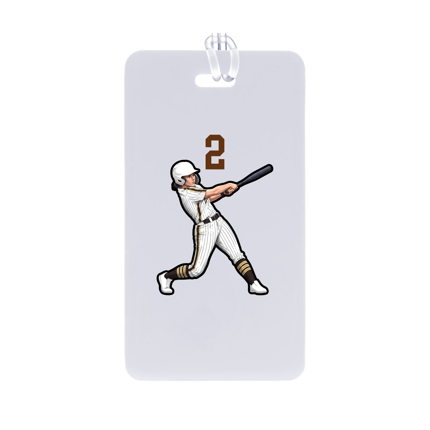 Bag Tag — Number Top in Classic