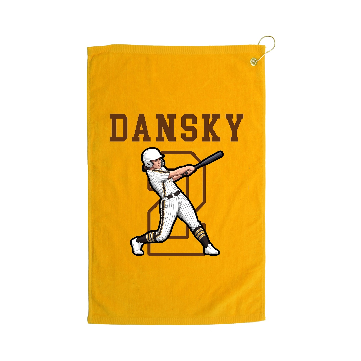 Golf Towel — Shirsey in Gold
