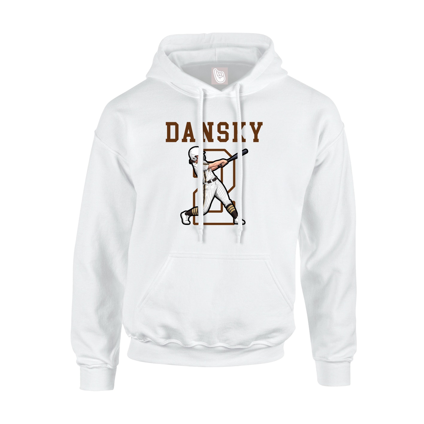 Youth Hoodie — Shirsey in White