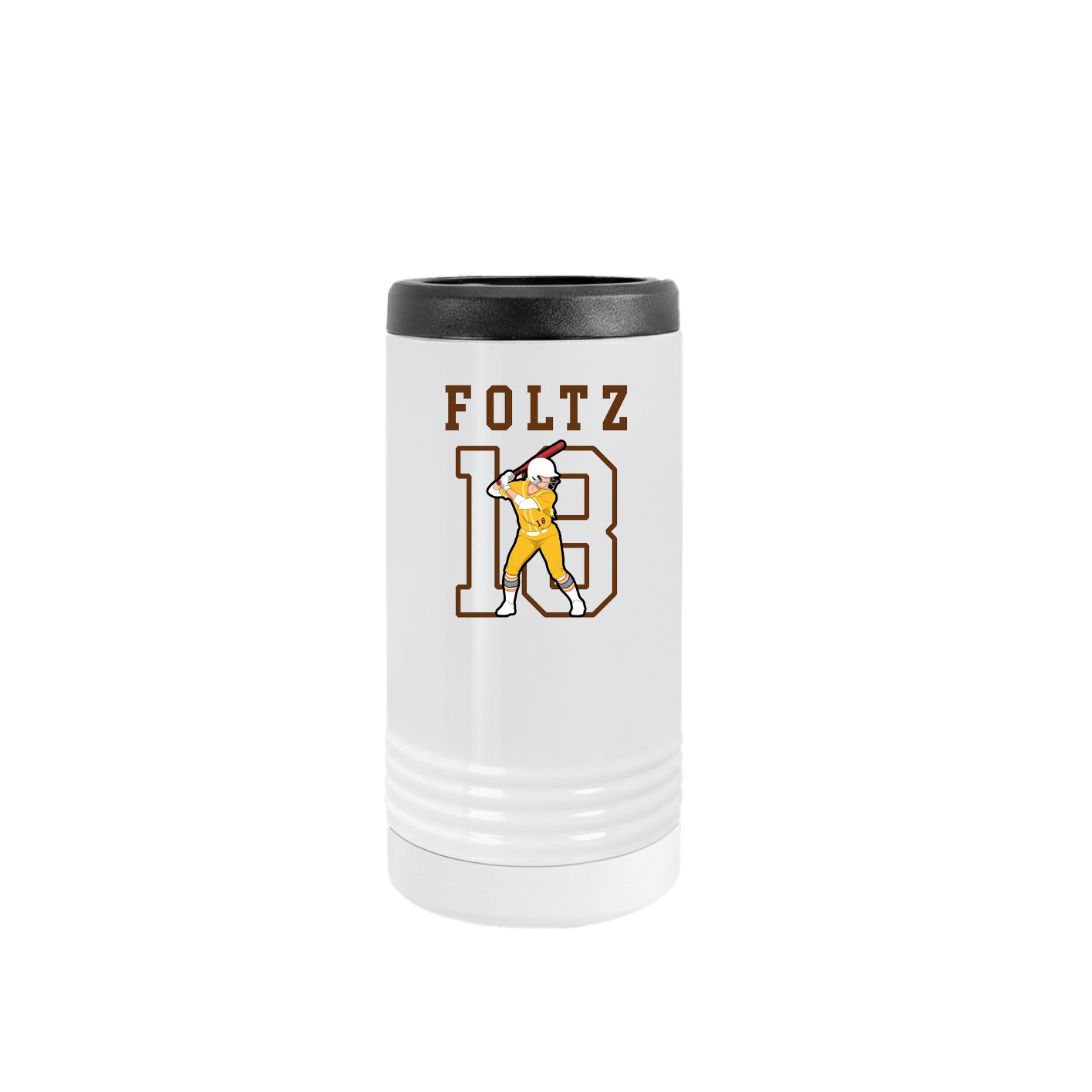 Slim Beverage Holder — Shirsey in White