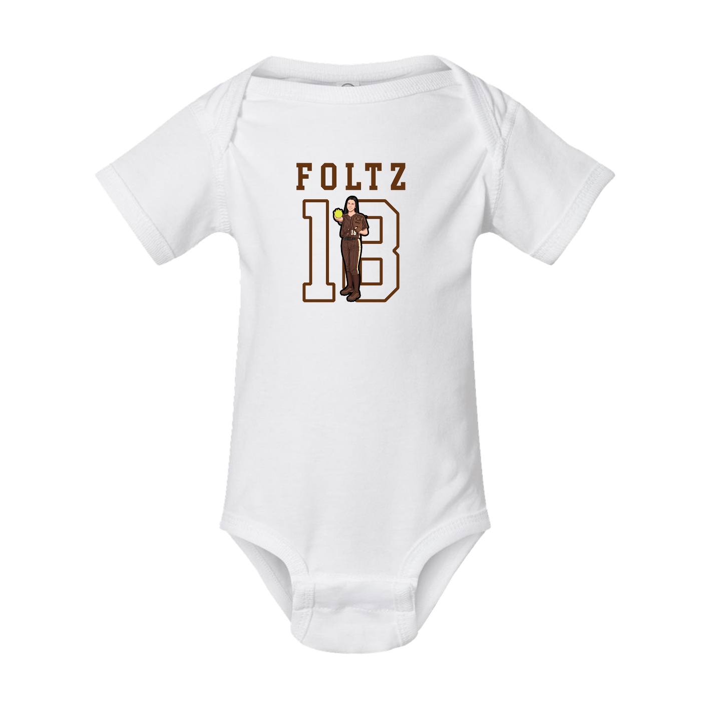 Baby Onesie — Shirsey in White