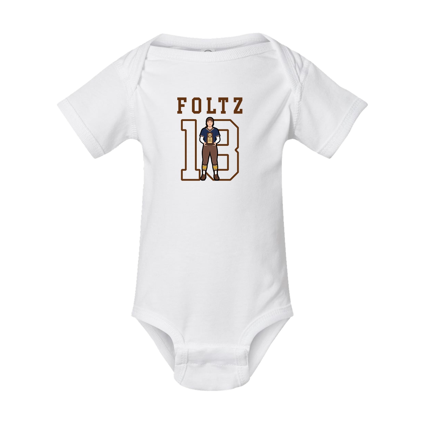 Baby Onesie — Shirsey in White